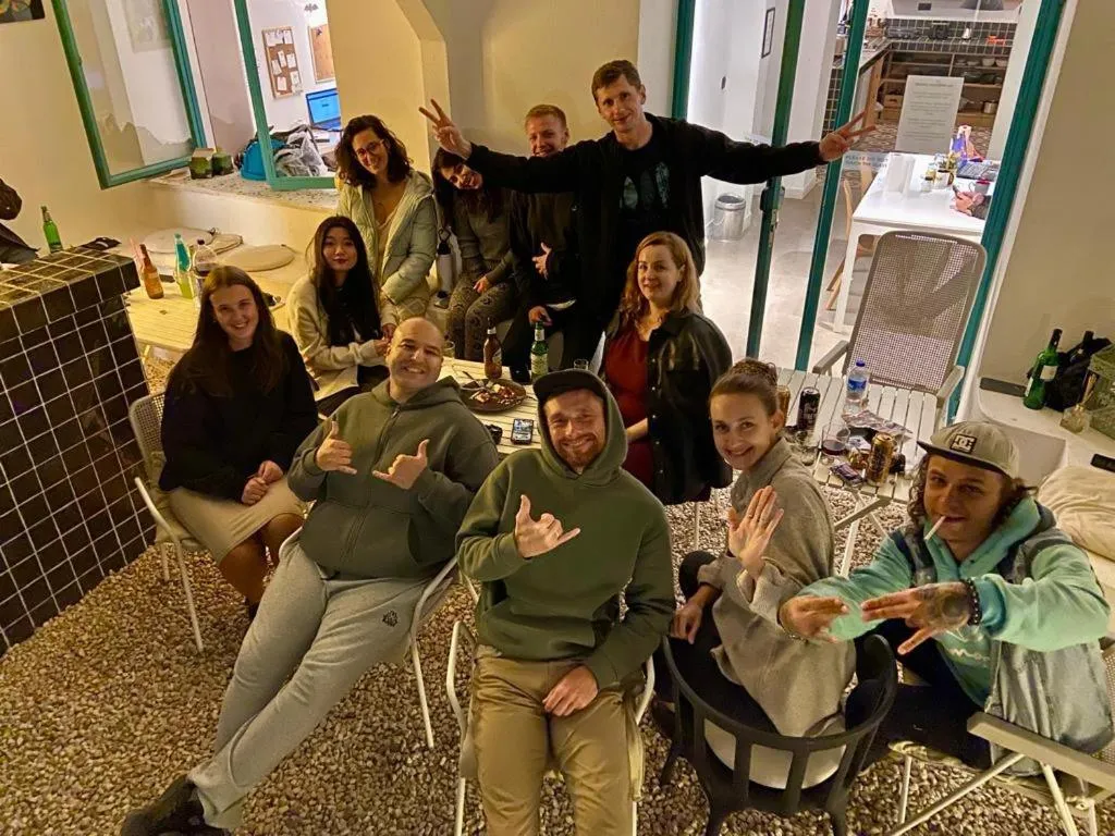 Garden in BE BOLD HOSTEL