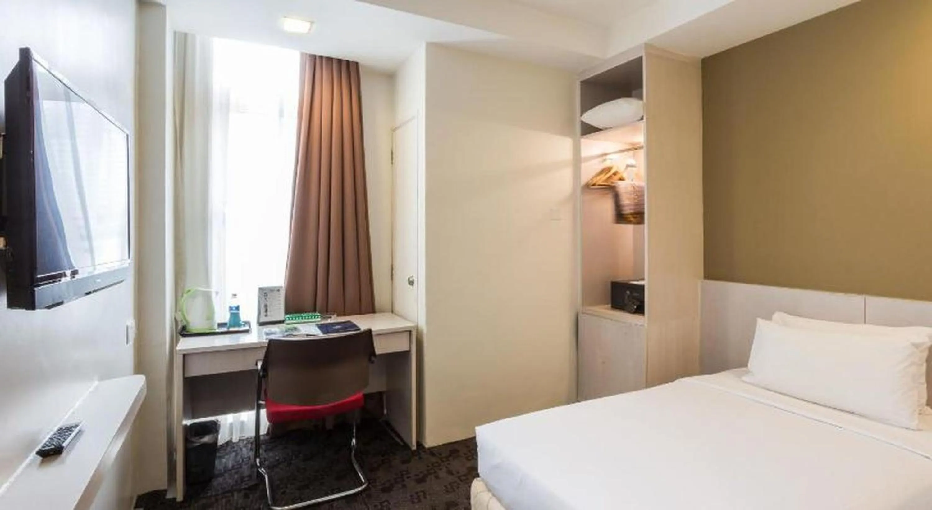 Bedroom, Bed in Palette KL Sentral Station Formerly Scott Hotel