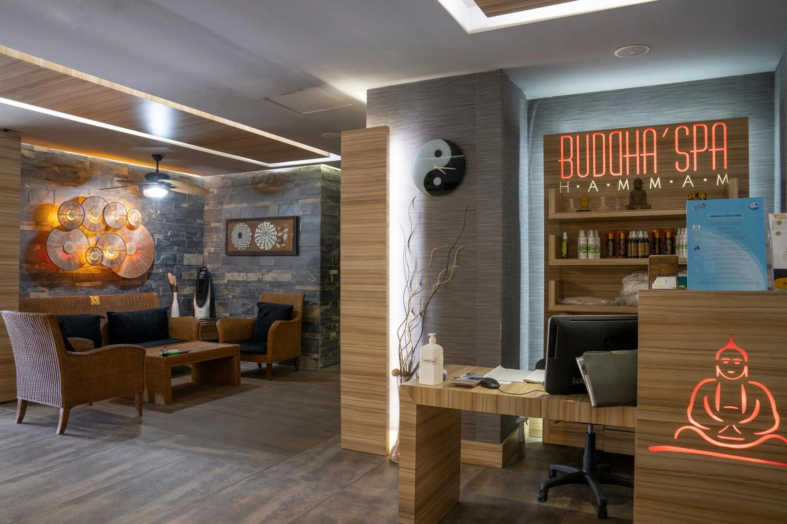 Spa and wellness centre/facilities in Grand Cettia Hotel