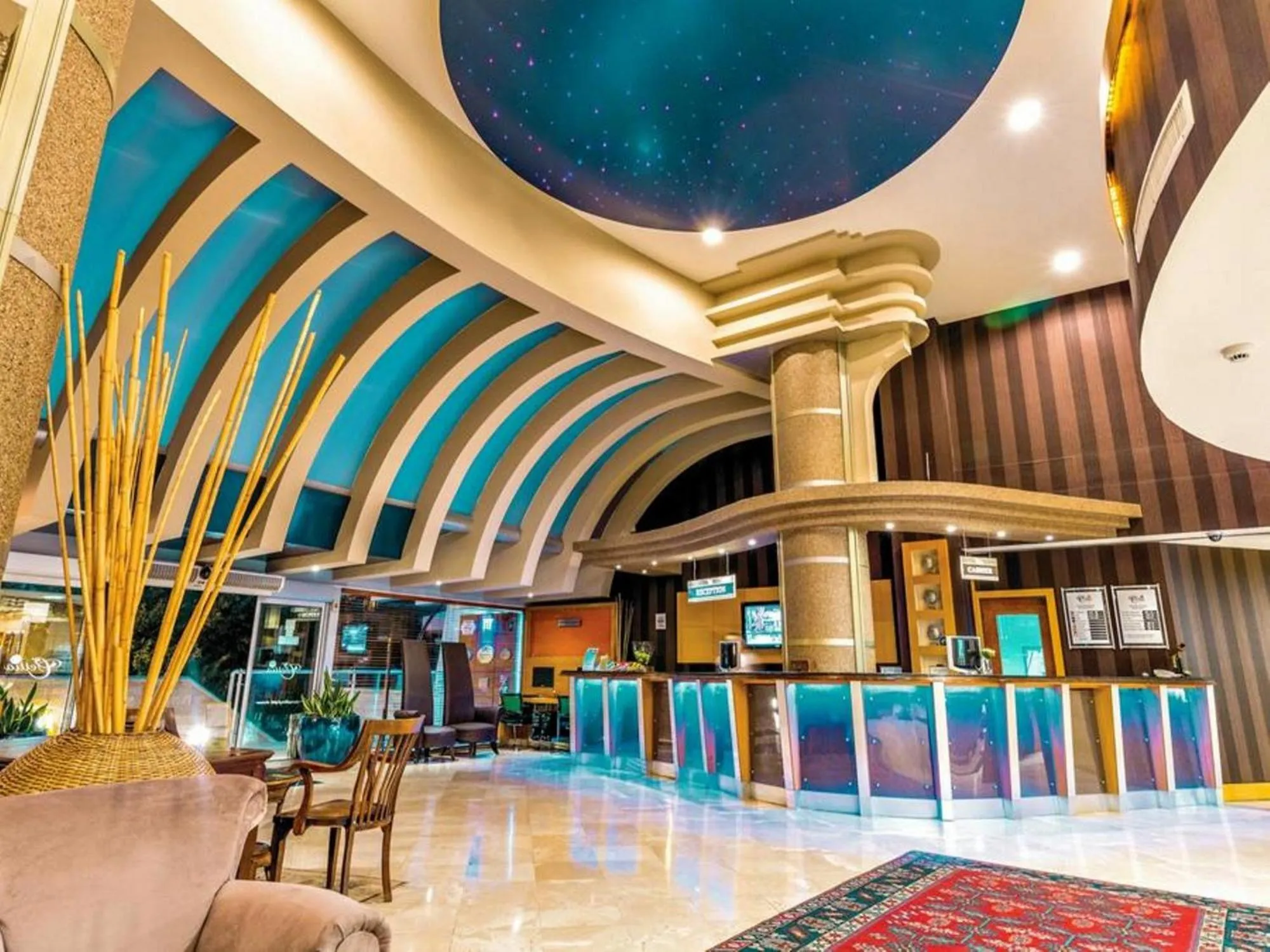 Lobby or reception in Grand Cettia Hotel