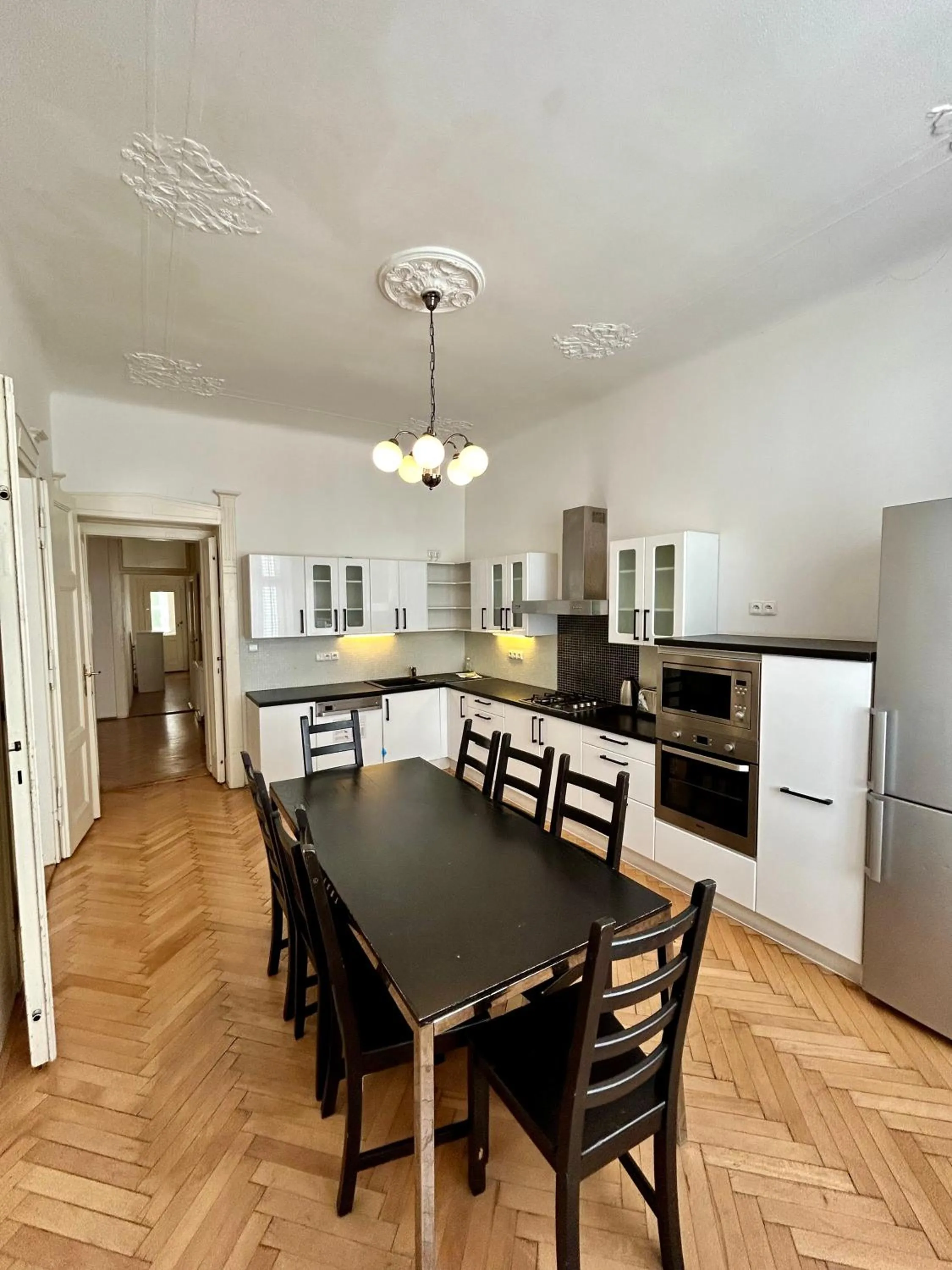 Kitchen or kitchenette in Prague Central Exclusive Apartments
