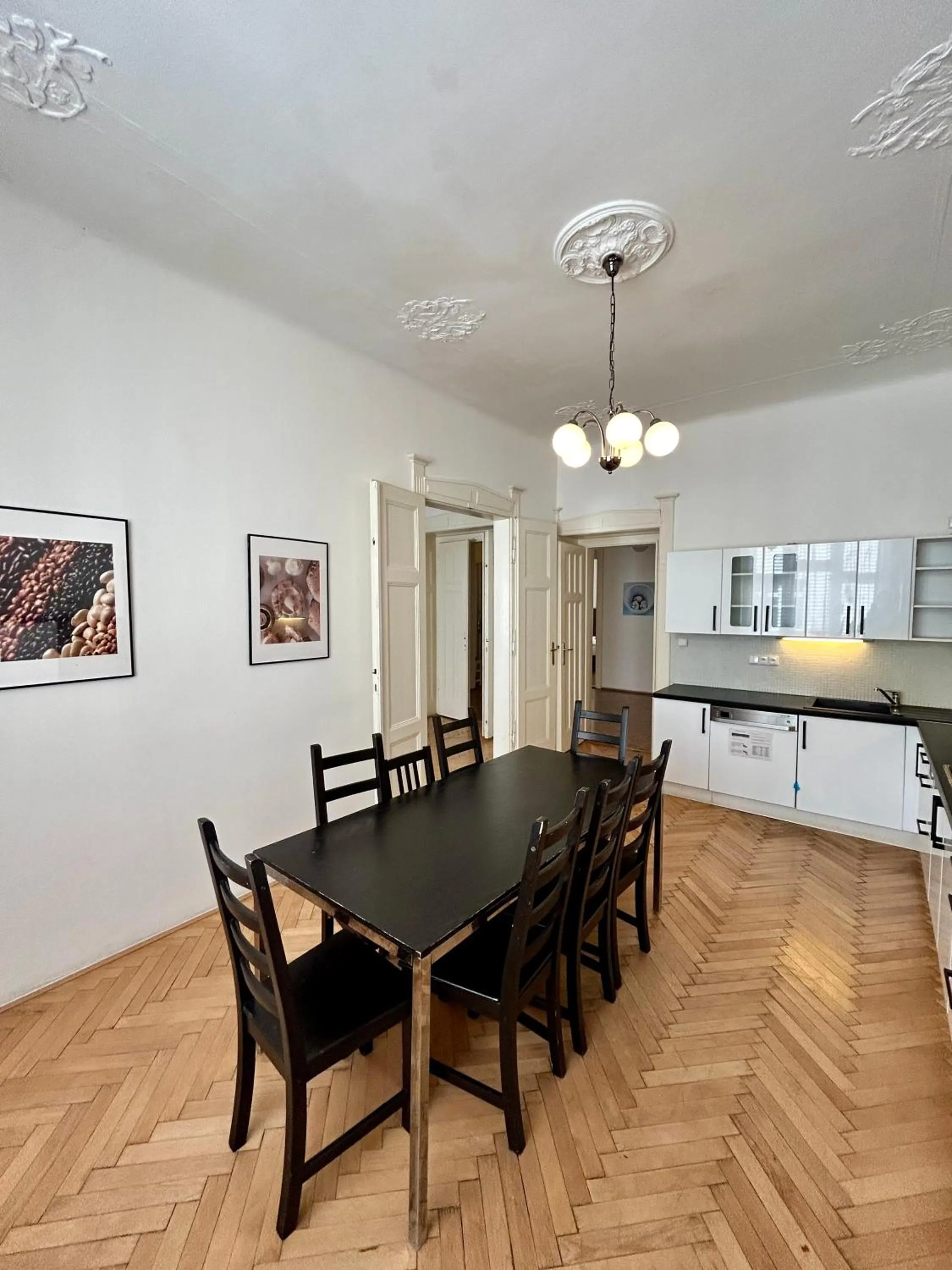 Kitchen or kitchenette in Prague Central Exclusive Apartments
