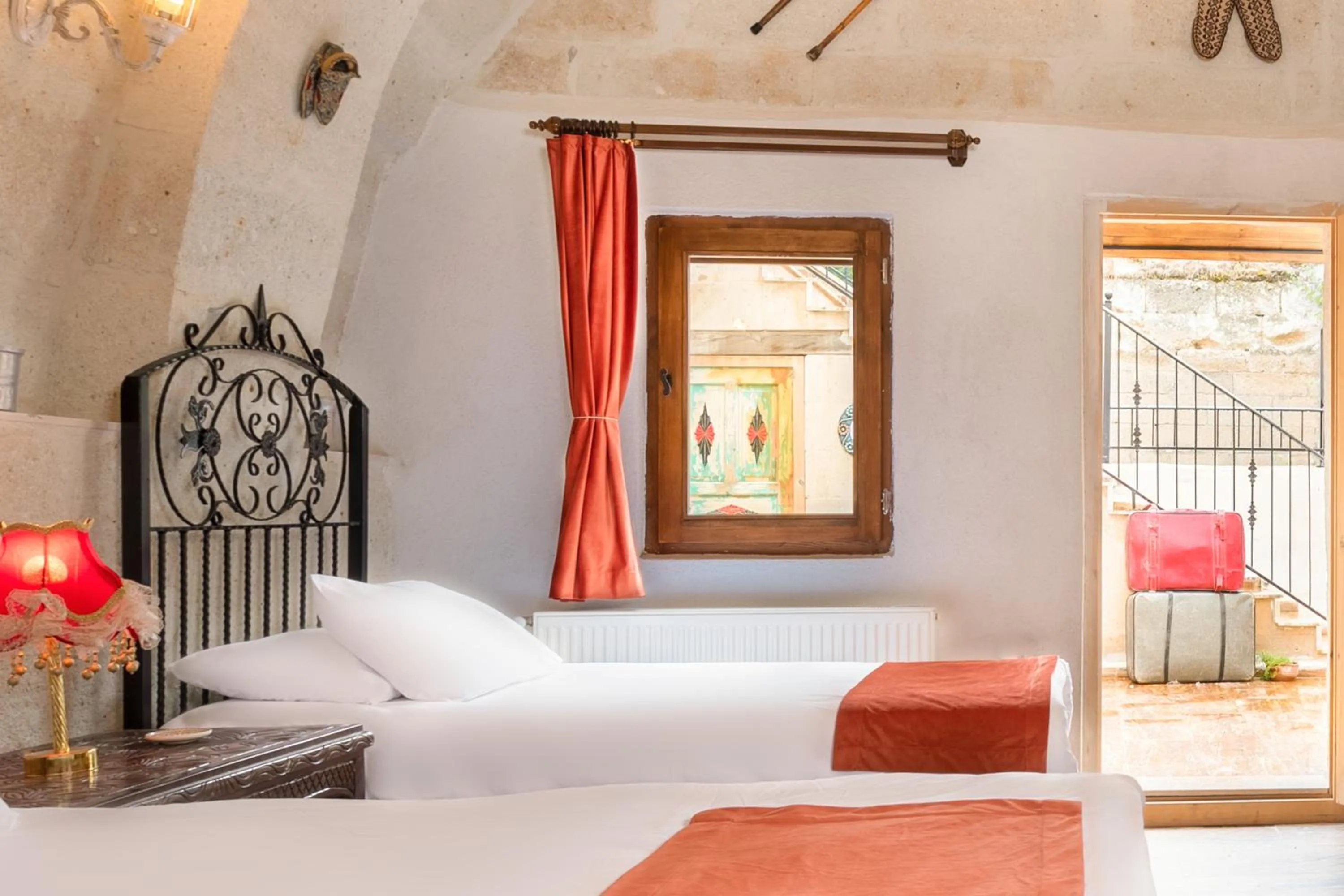 Bed in HacıAşık Konağı Butik Hotel