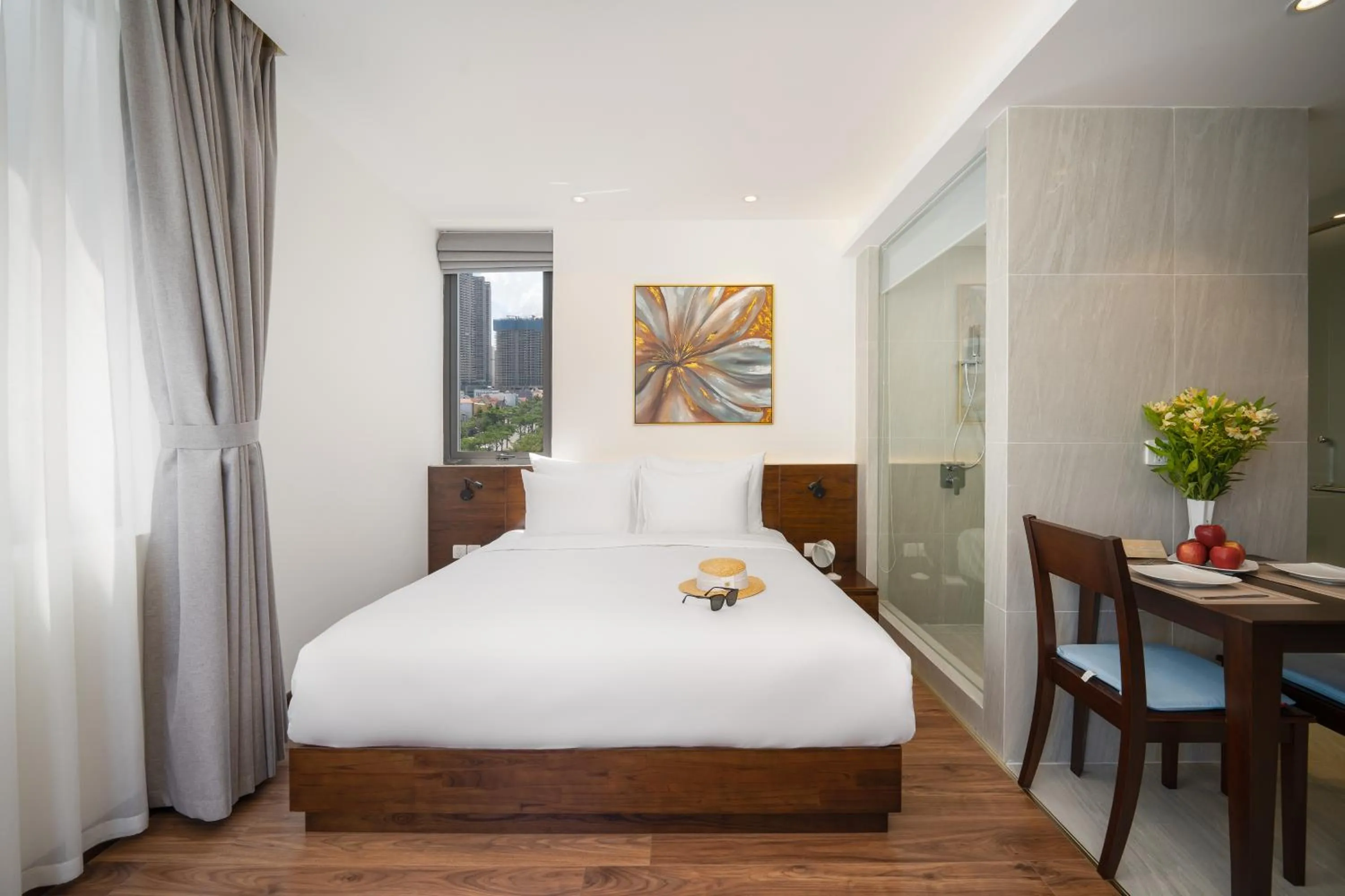 Bed in Duke Casa Apartment