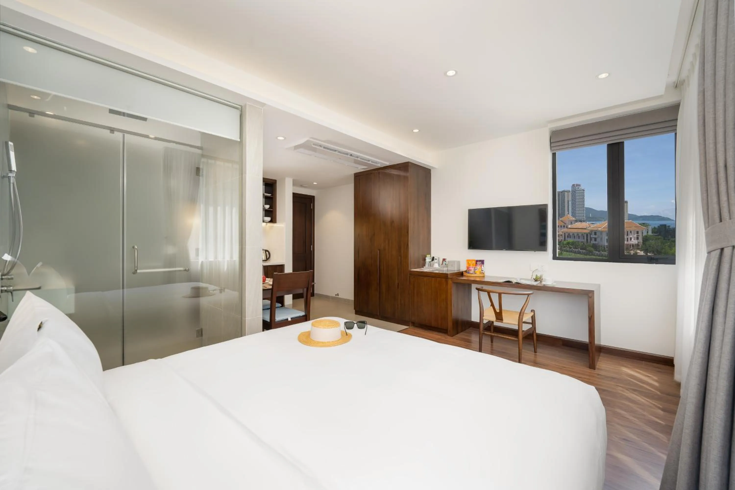 Bed in Duke Casa Apartment