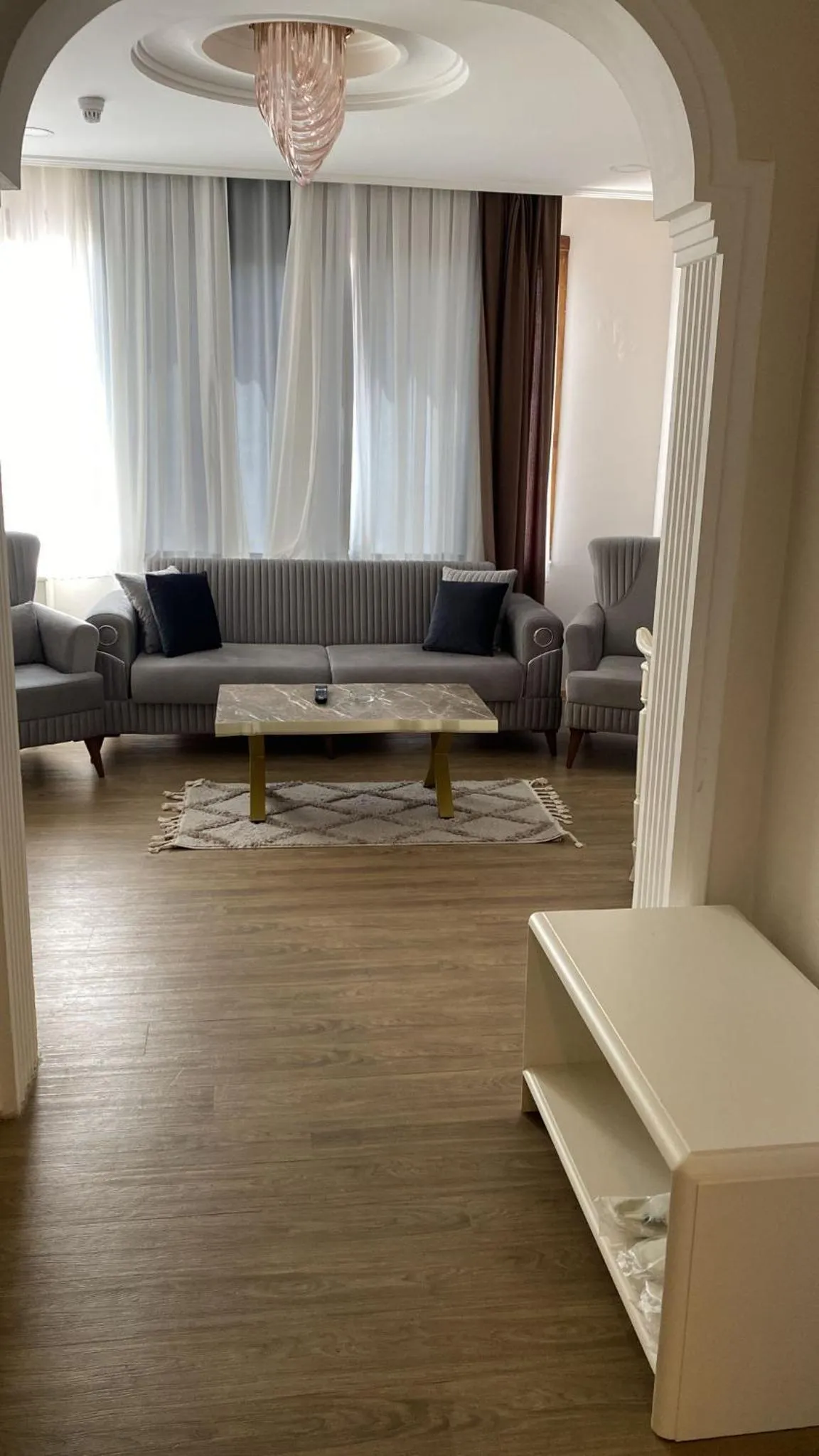 Seating area in Grand Anka Hotel