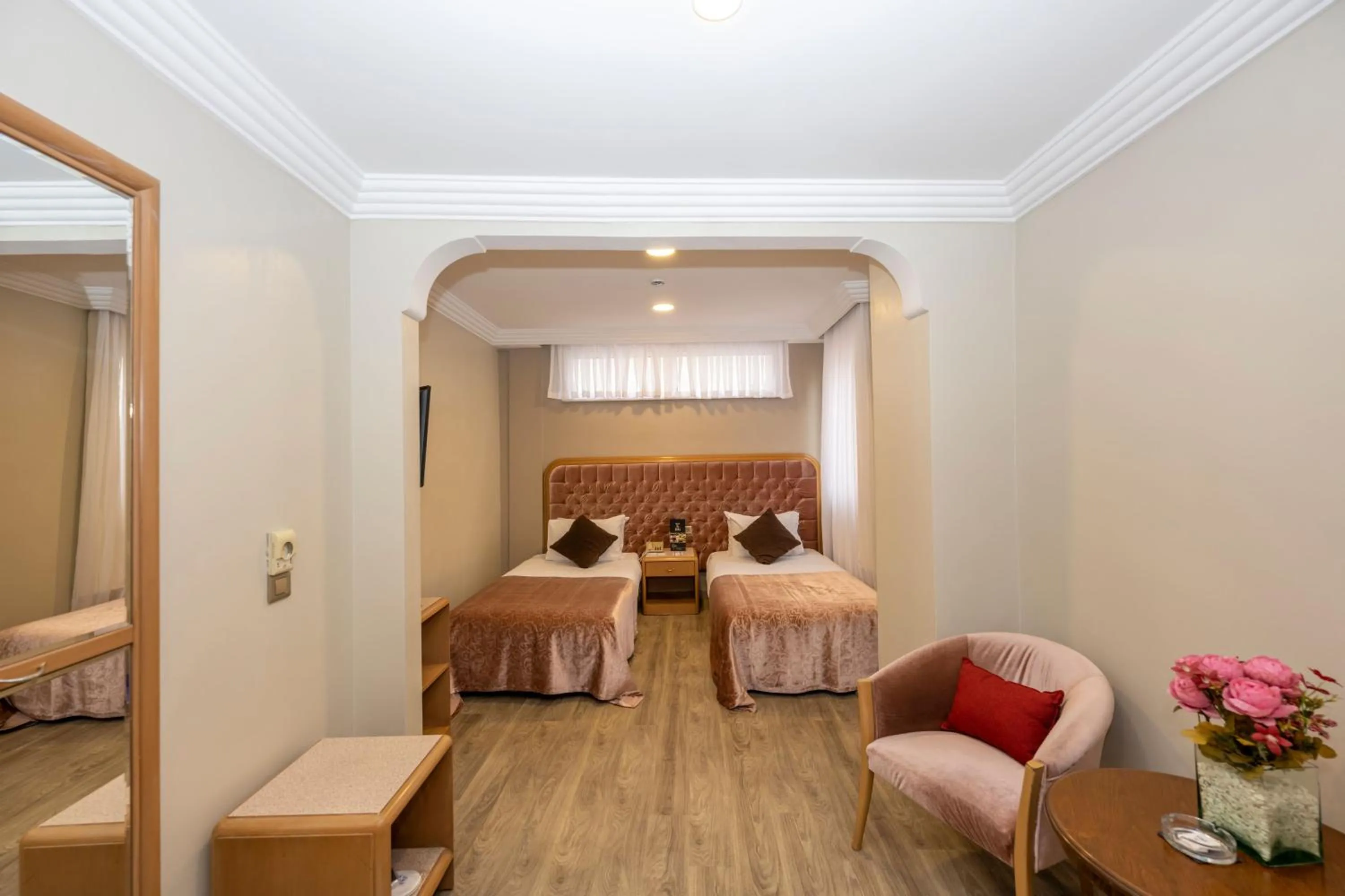 Bed in Grand Anka Hotel