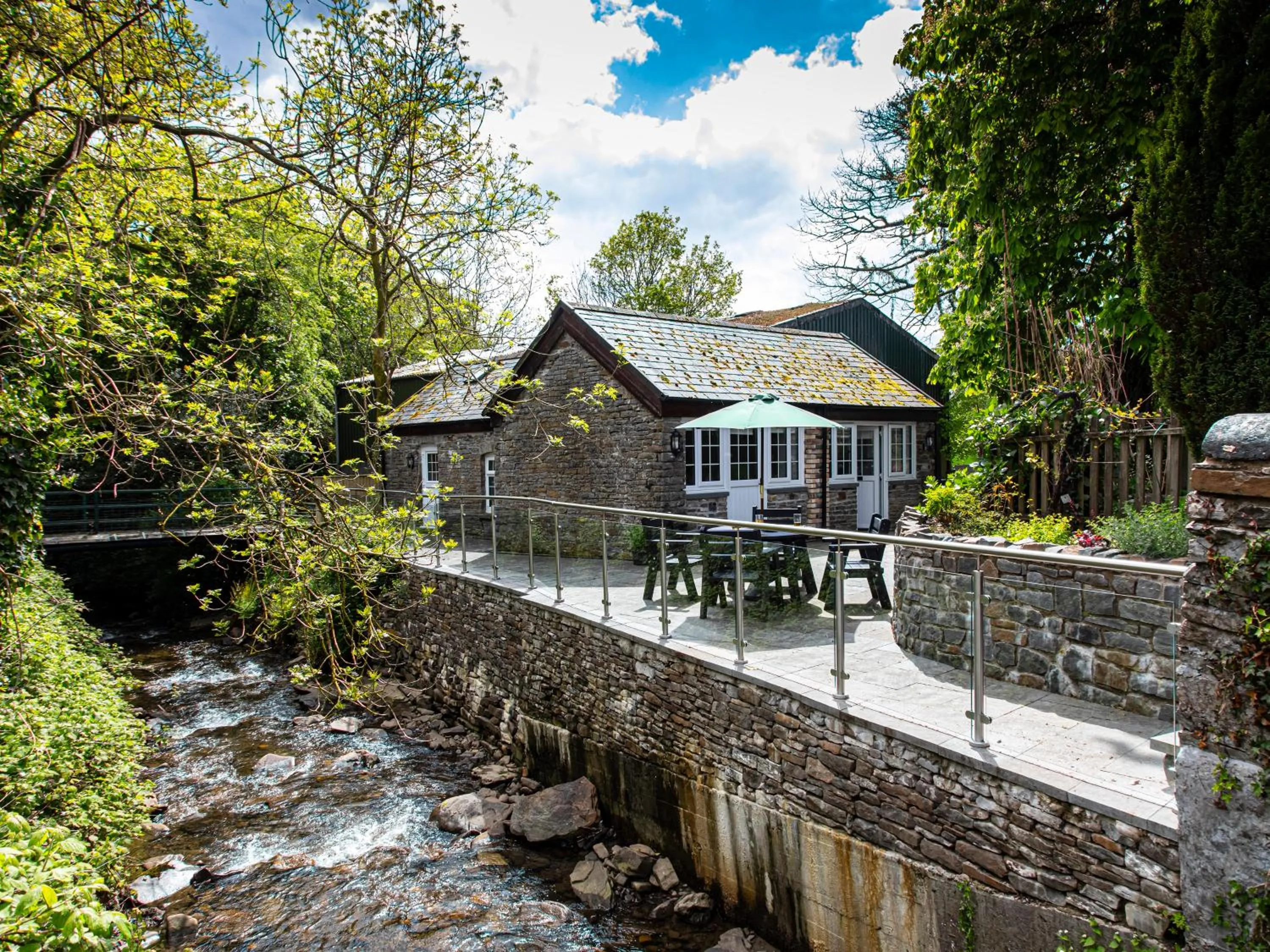 Property building in Swansea Valley Holiday Cottages