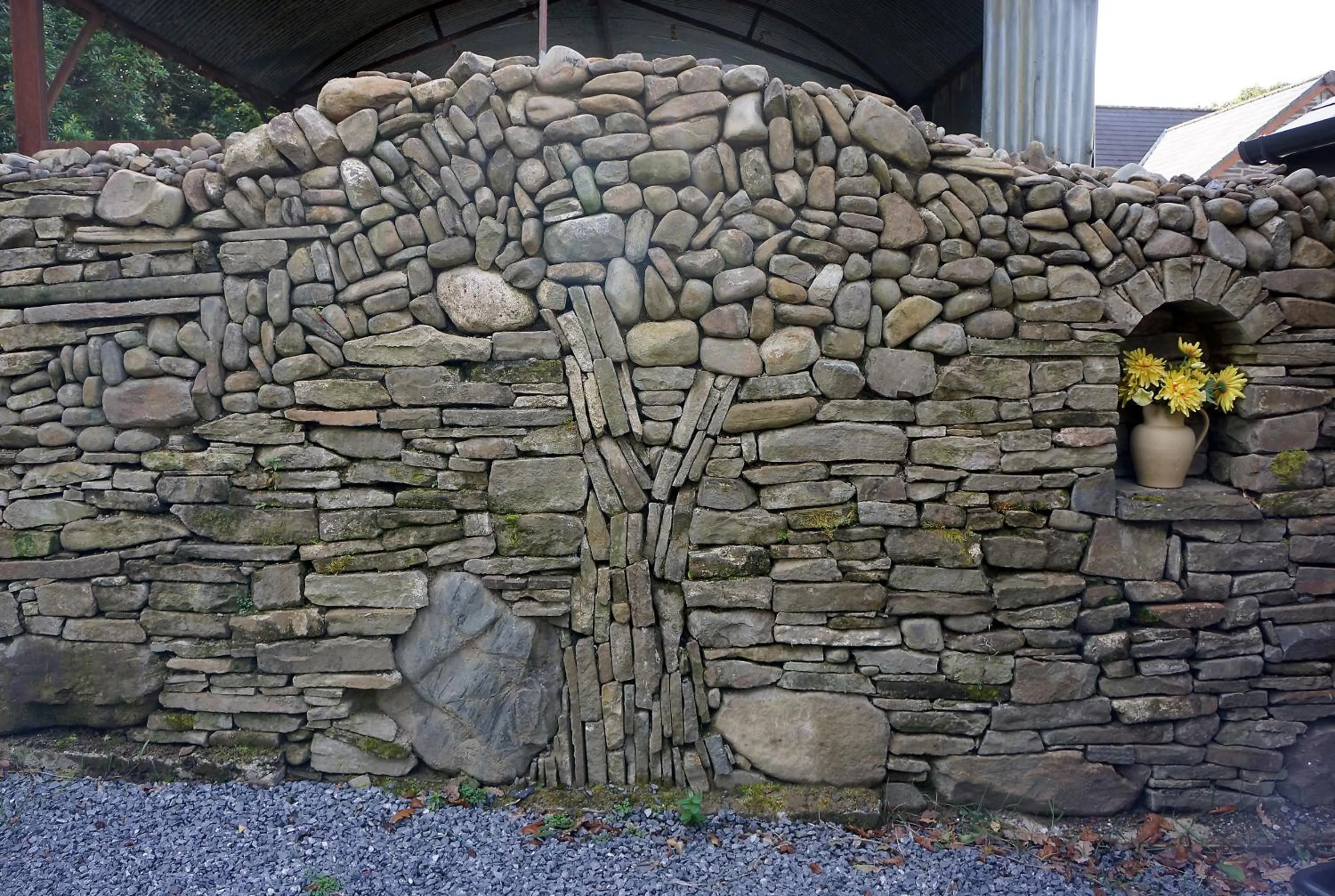 Garden in Swansea Valley Holiday Cottages