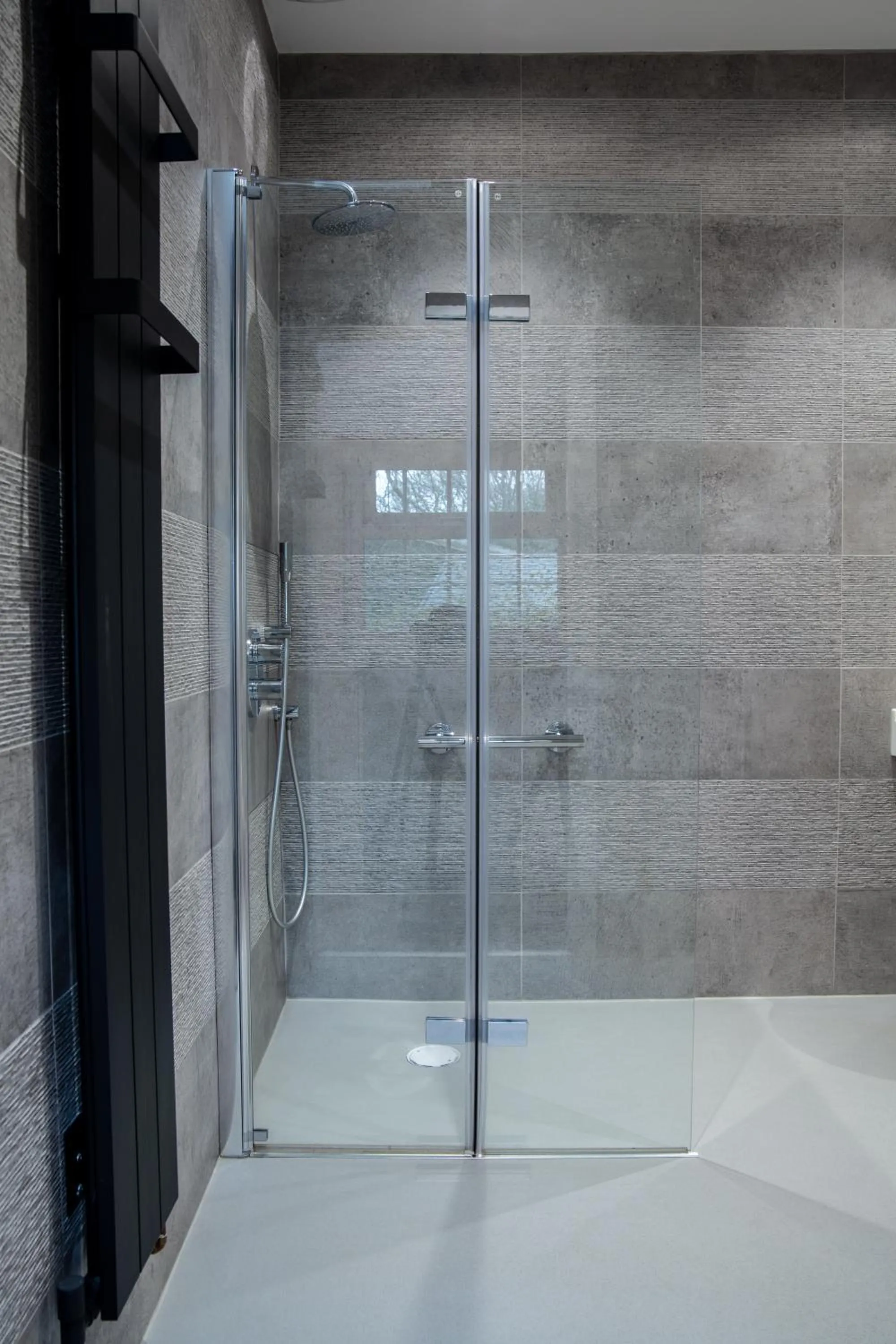 Shower in Swansea Valley Holiday Cottages