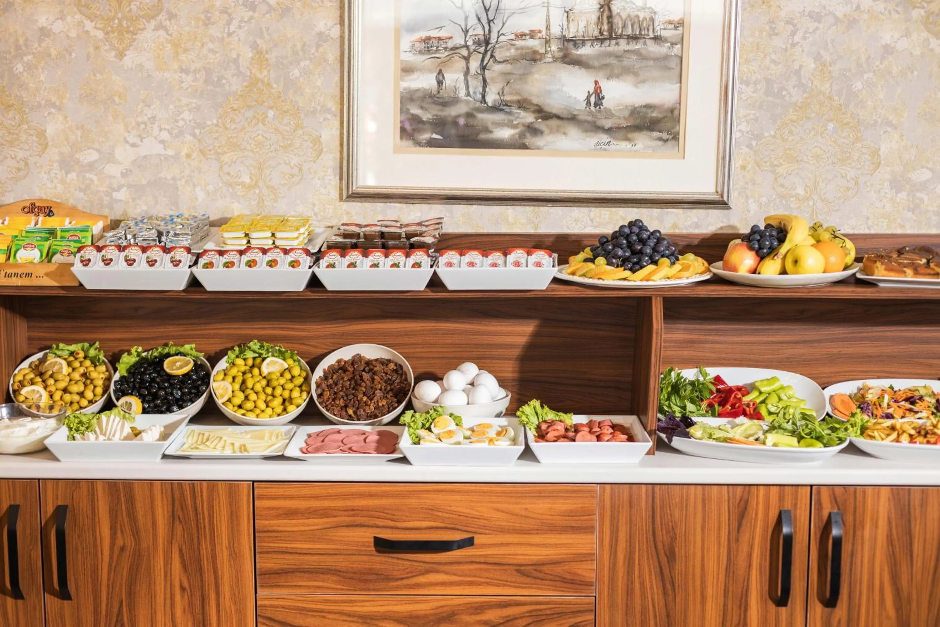 Buffet breakfast in A'la Sofia Hotel İstanbul