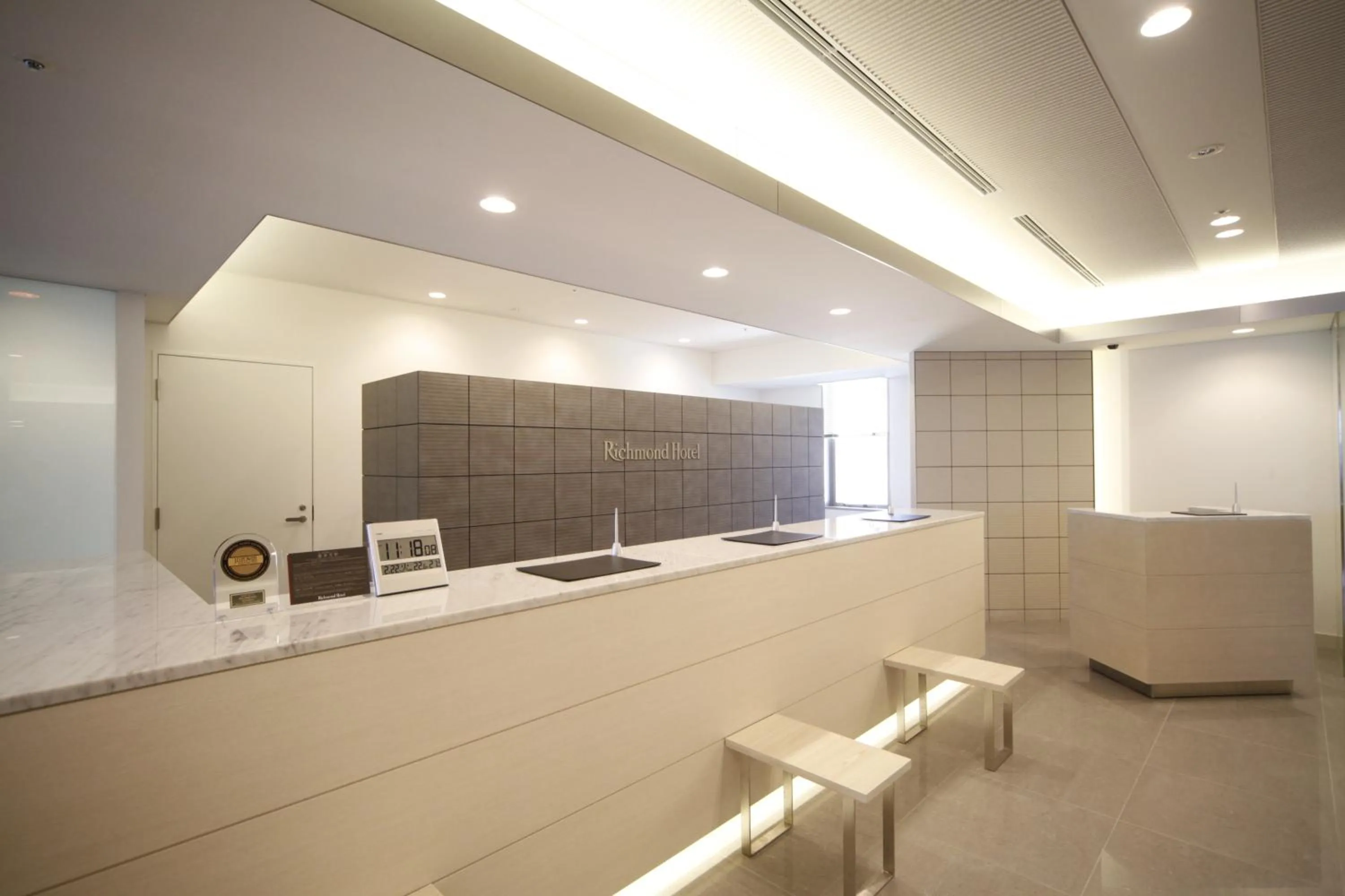 Lobby or reception in Richmond Hotel Fukuyama Ekimae