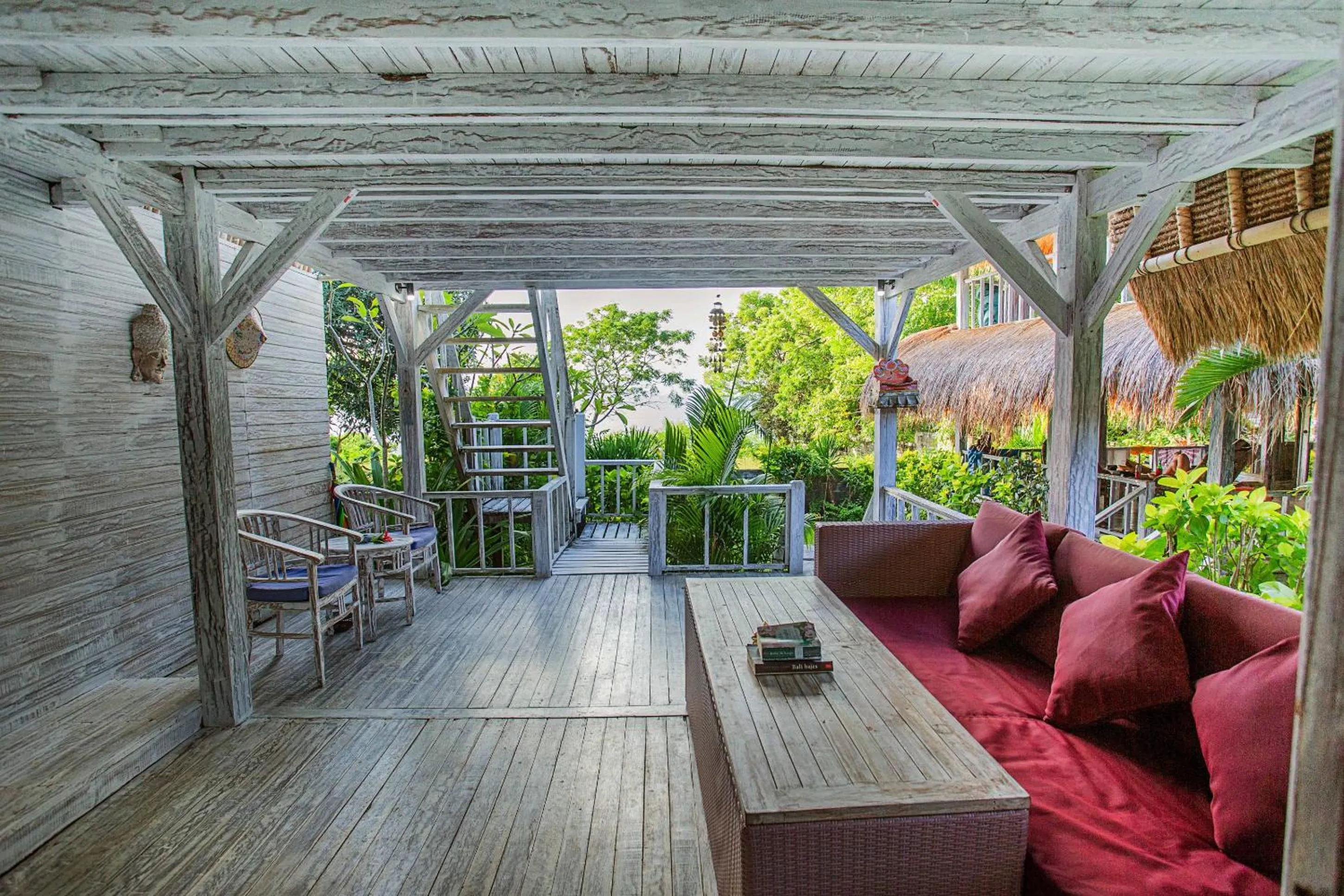 Seating area in Naturale Villas