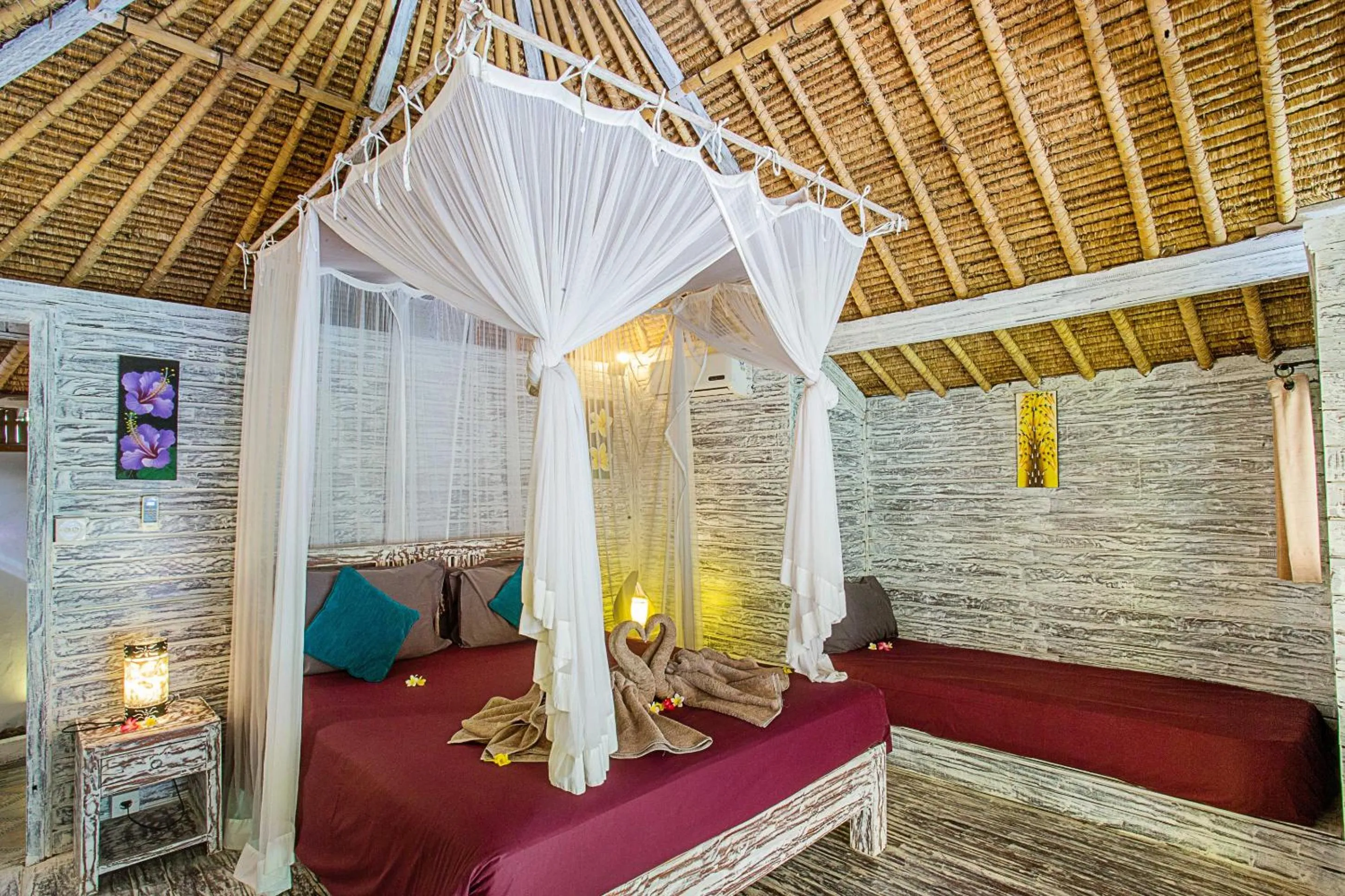 Bedroom, Bed in Naturale Villas