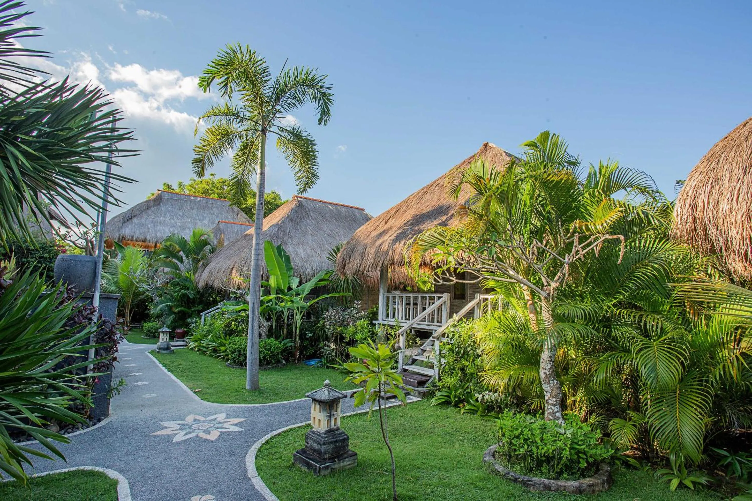 Garden in Naturale Villas