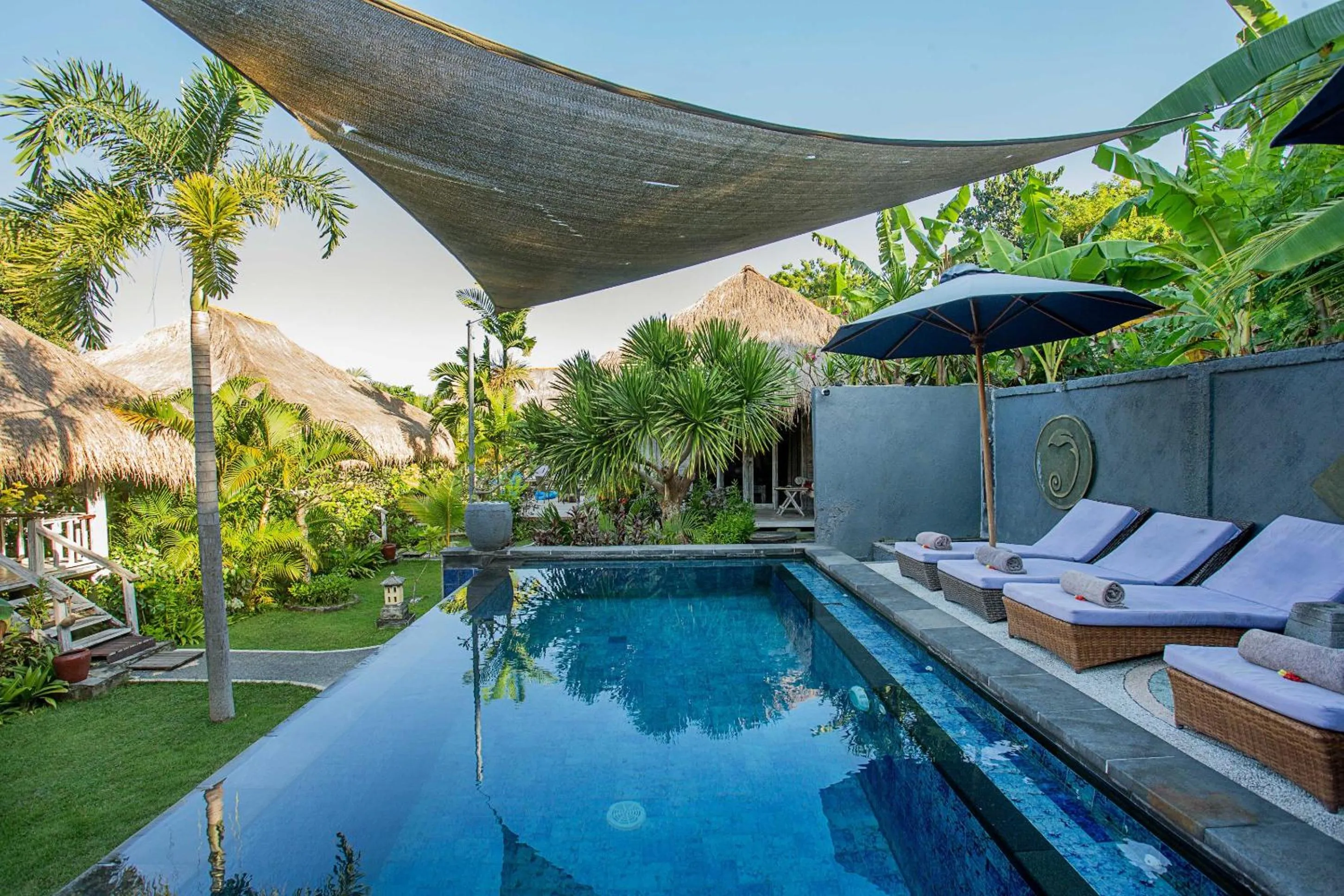 Swimming pool in Naturale Villas