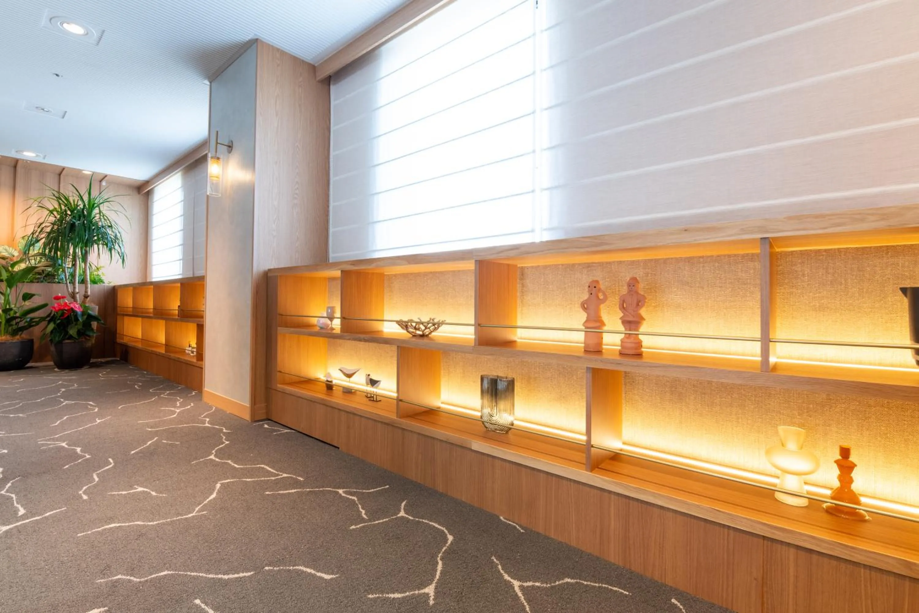 Lobby or reception in Richmond Hotel Miyazakiekimae