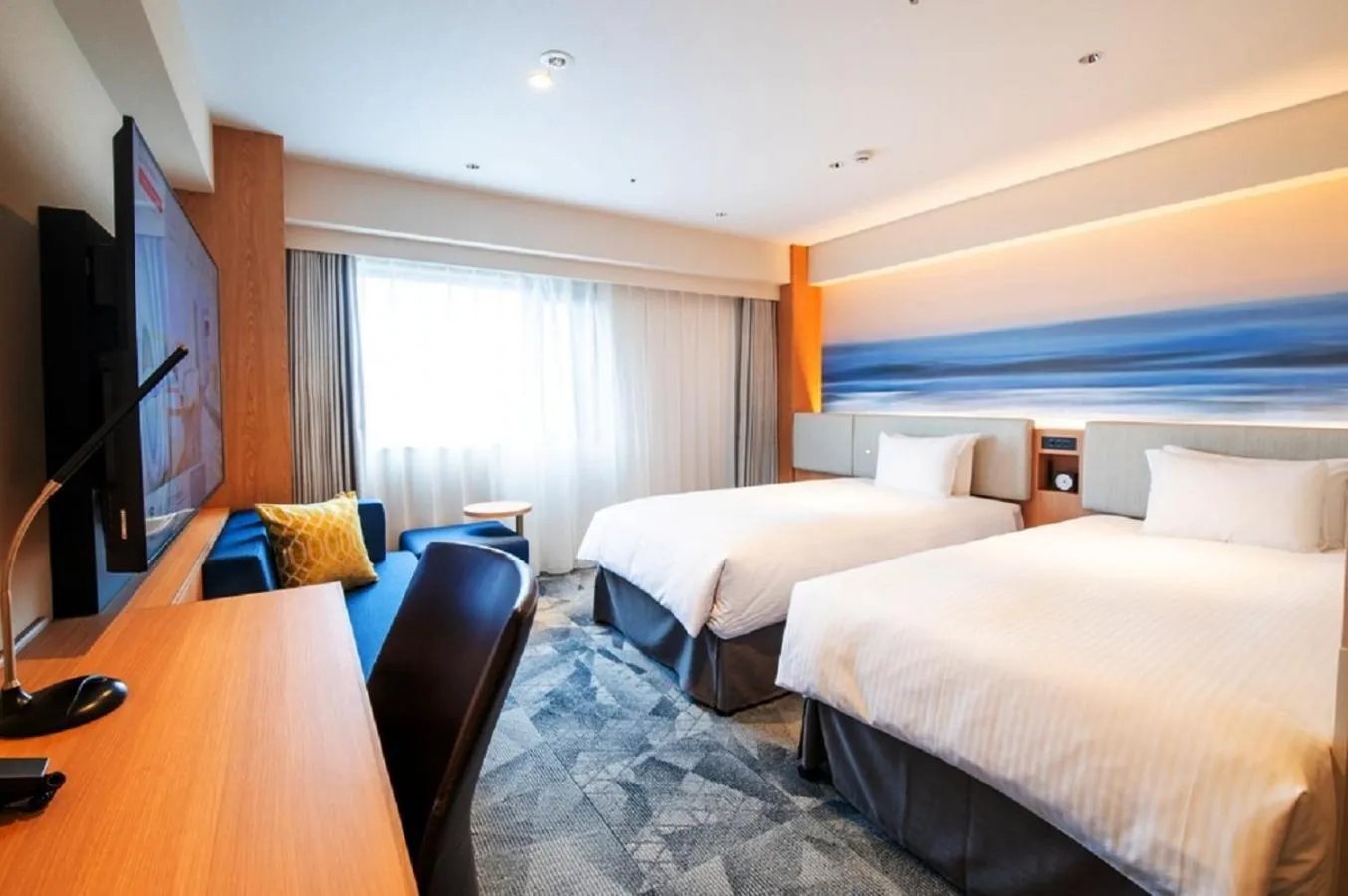 Bed in Richmond Hotel Miyazakiekimae