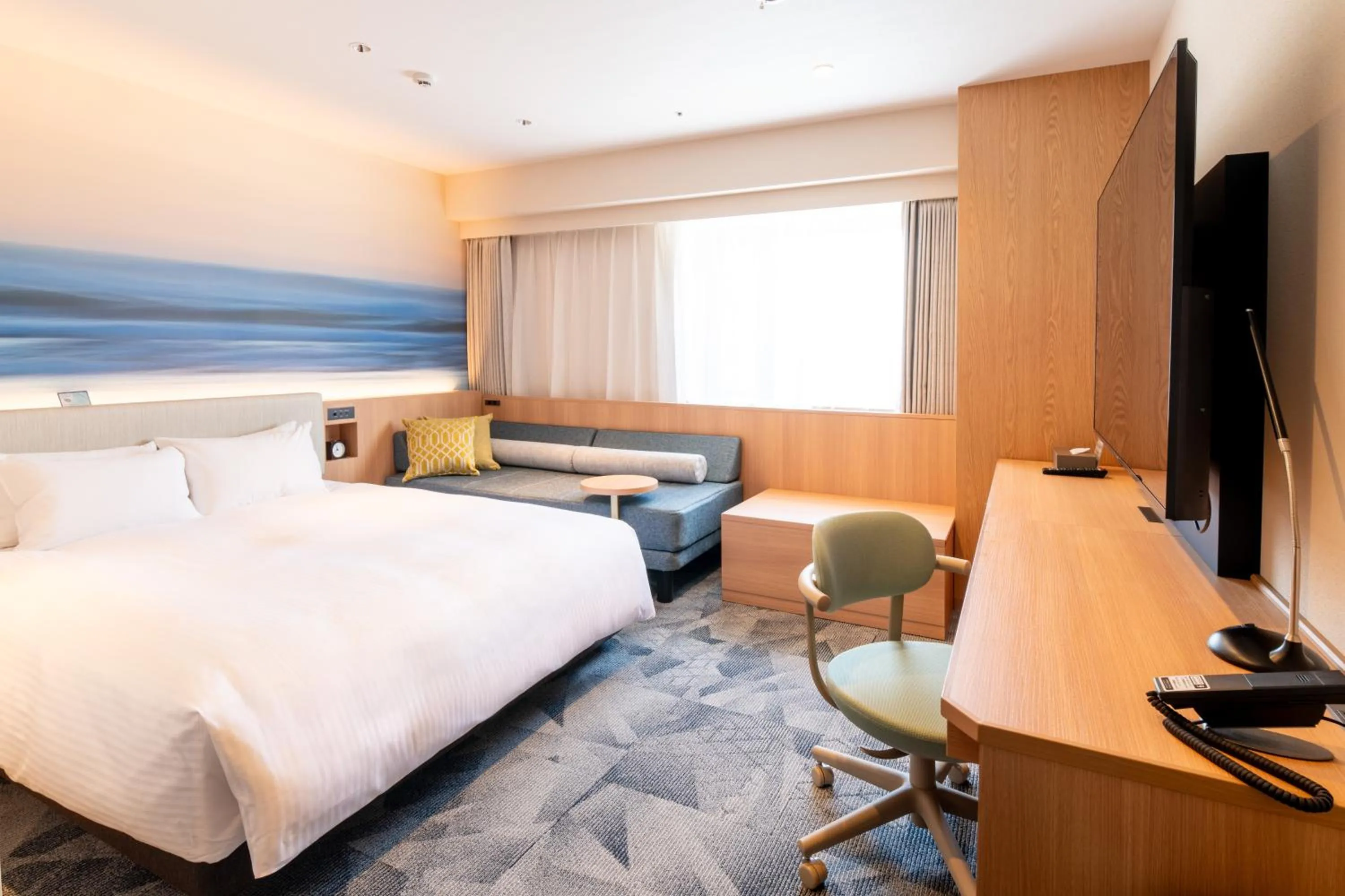 Bed in Richmond Hotel Miyazakiekimae