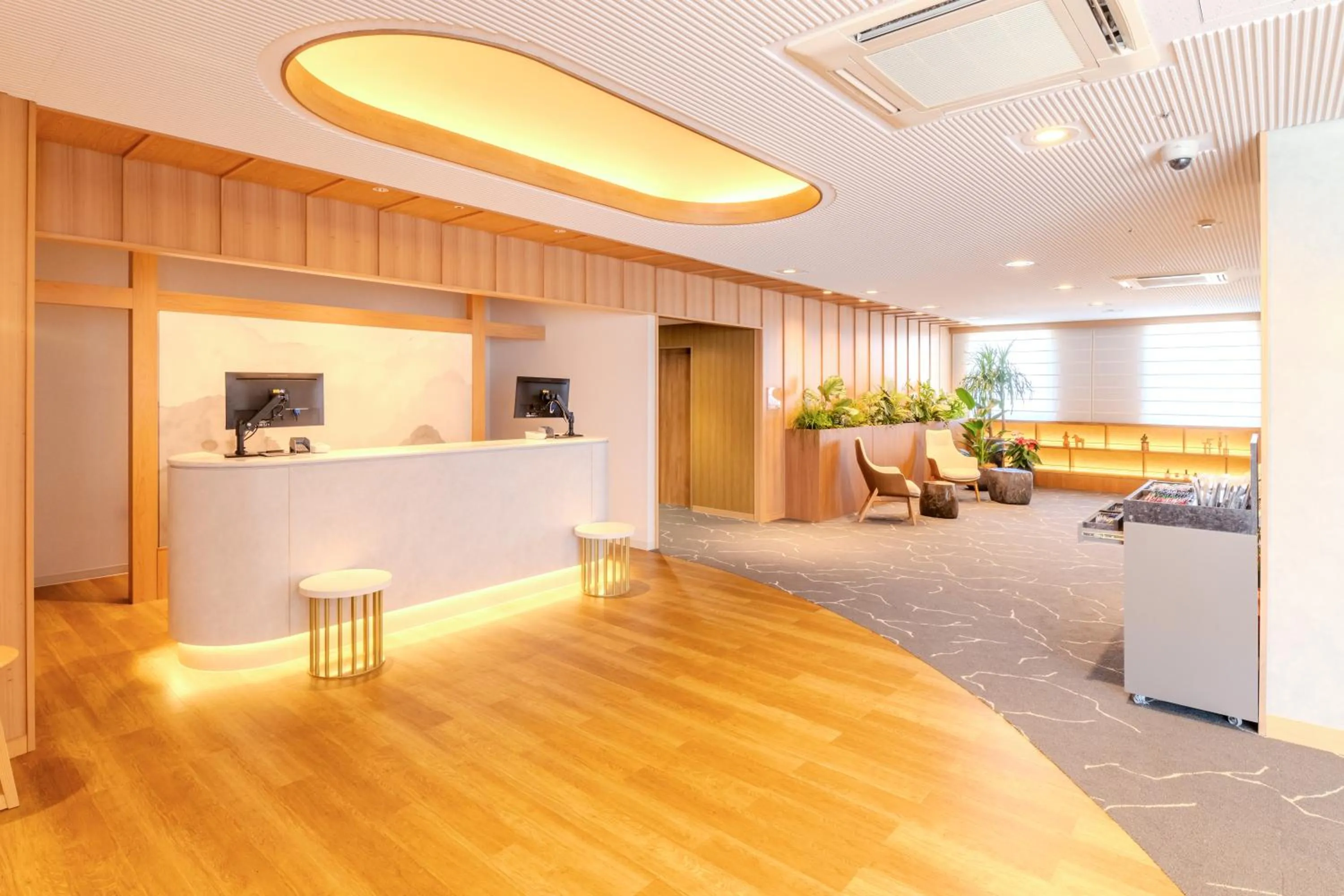 Lobby or reception in Richmond Hotel Miyazakiekimae