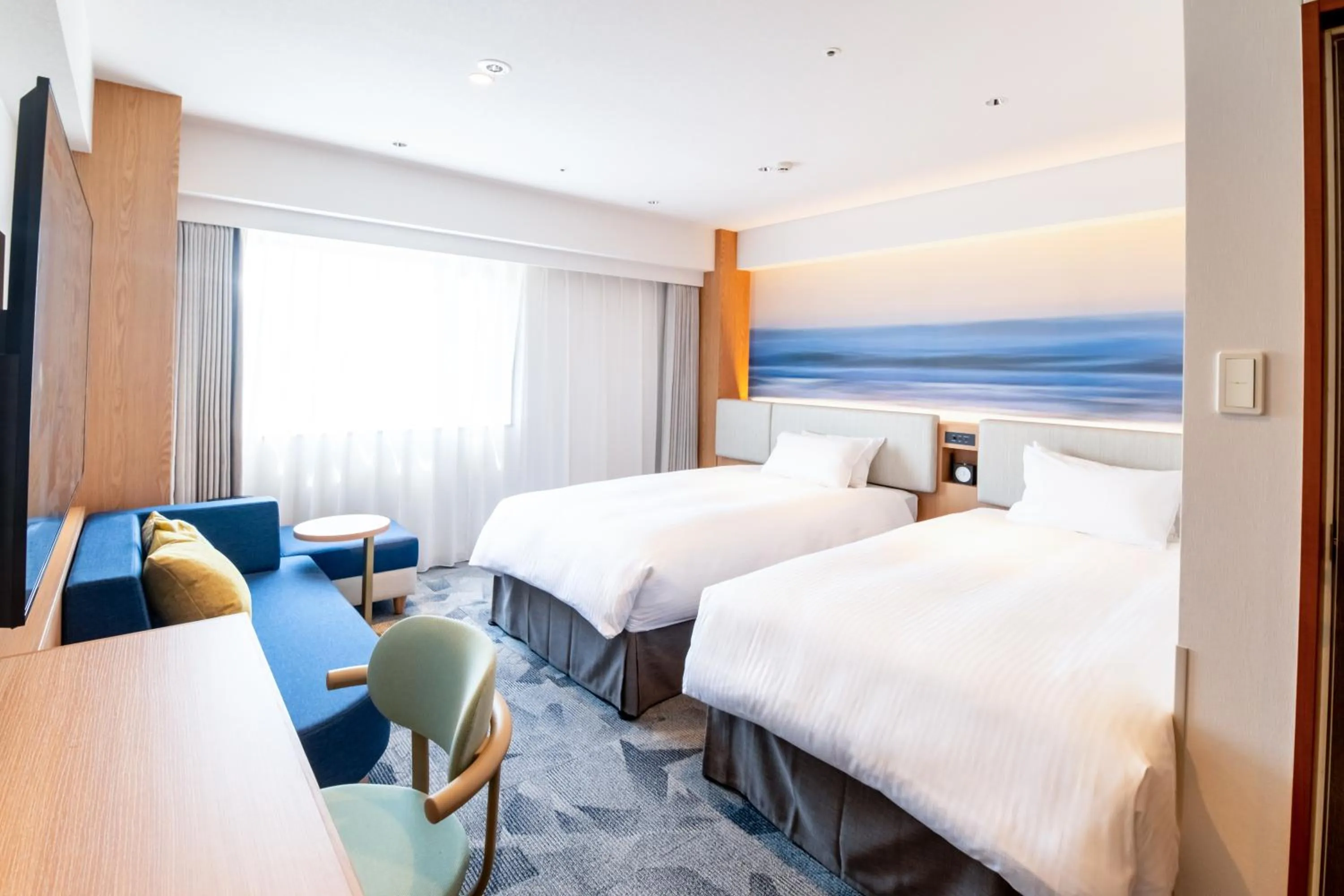 Bed in Richmond Hotel Miyazakiekimae