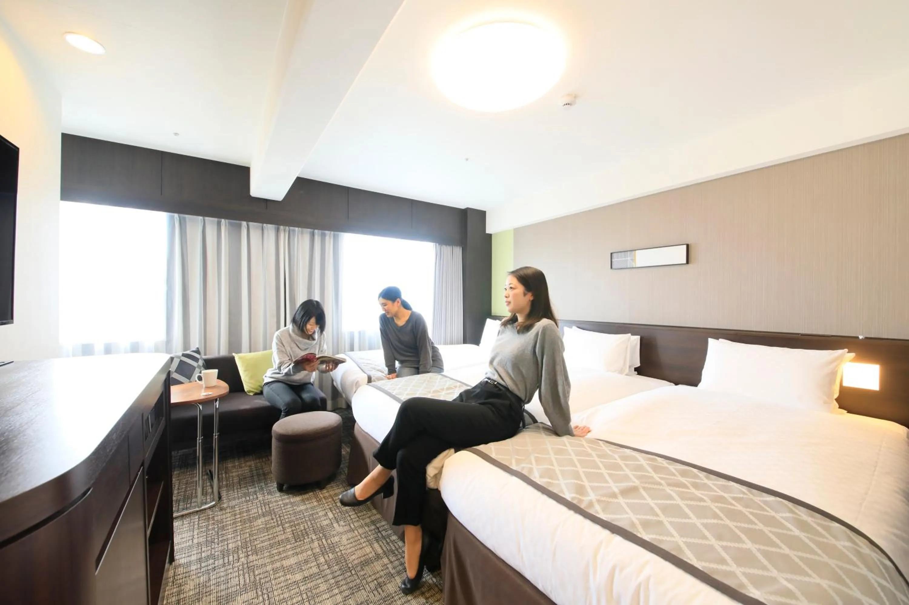 Bed in Richmond Hotel Higashi Osaka