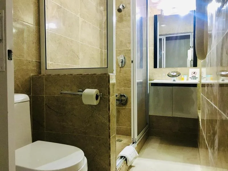 Bathroom in BW Starfire Hotel