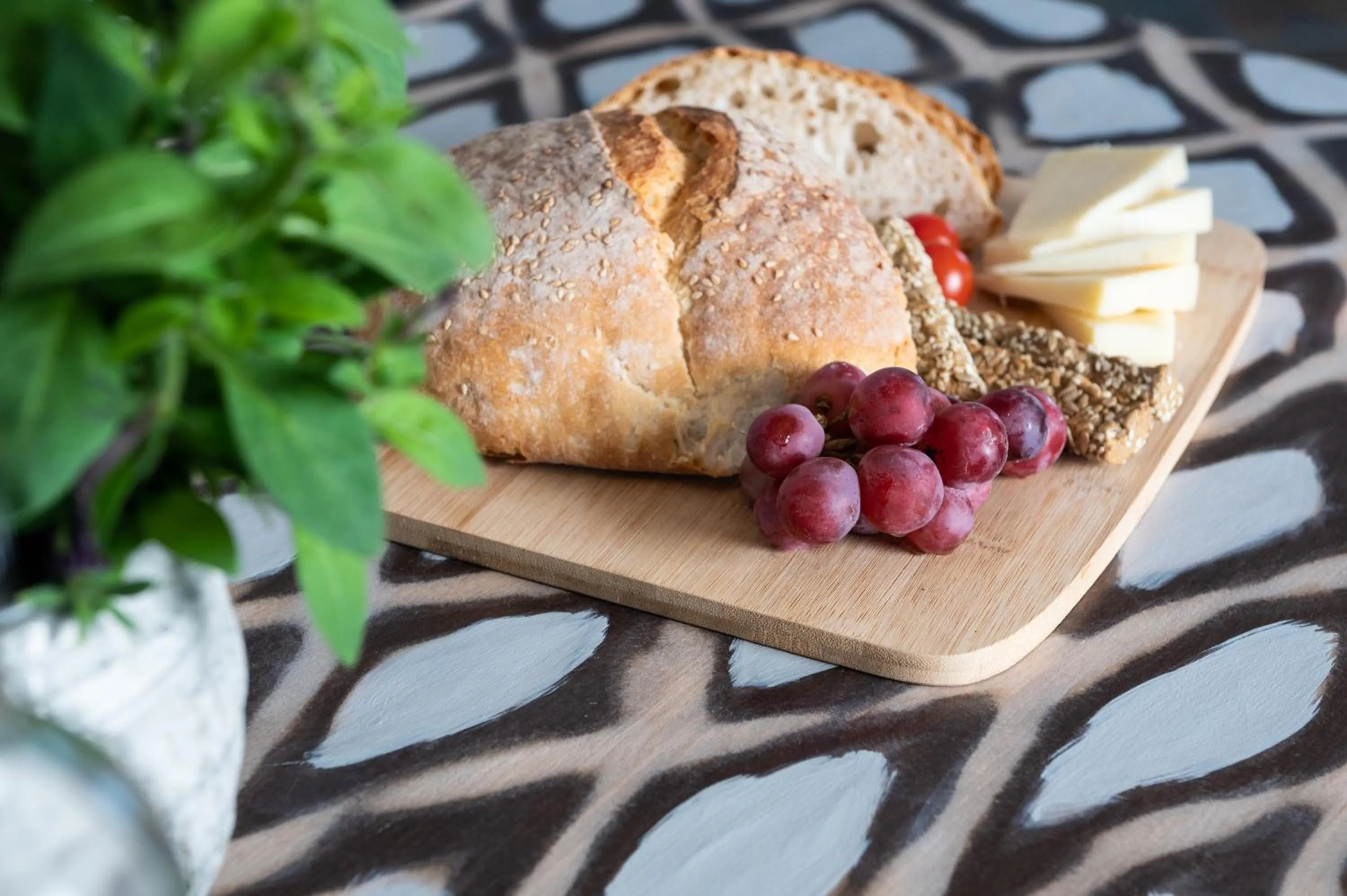 Decorative detail in Sea Lilies Suites