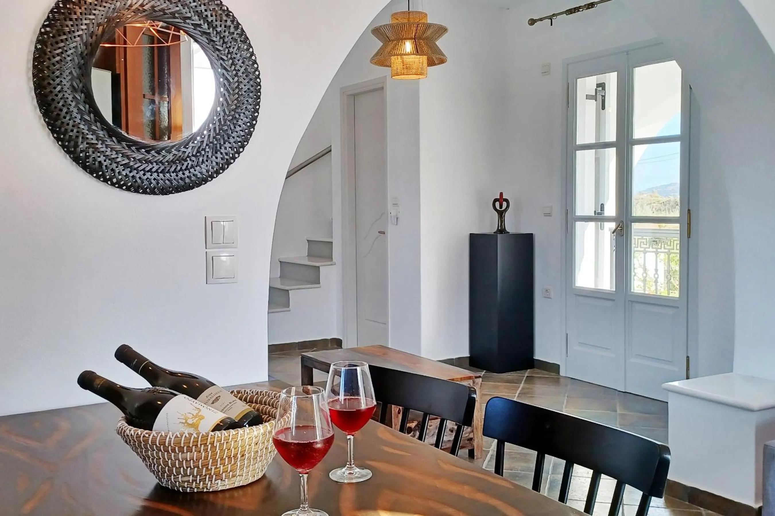 Living room in Sea Lilies Suites