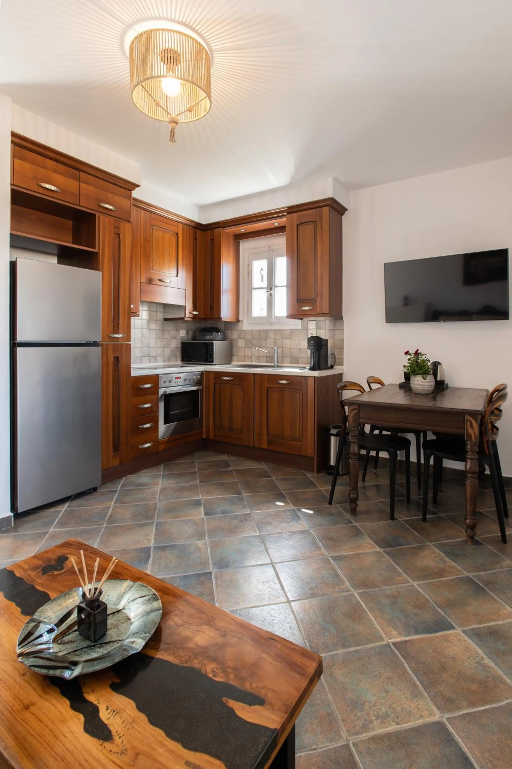 Living room in Sea Lilies Suites