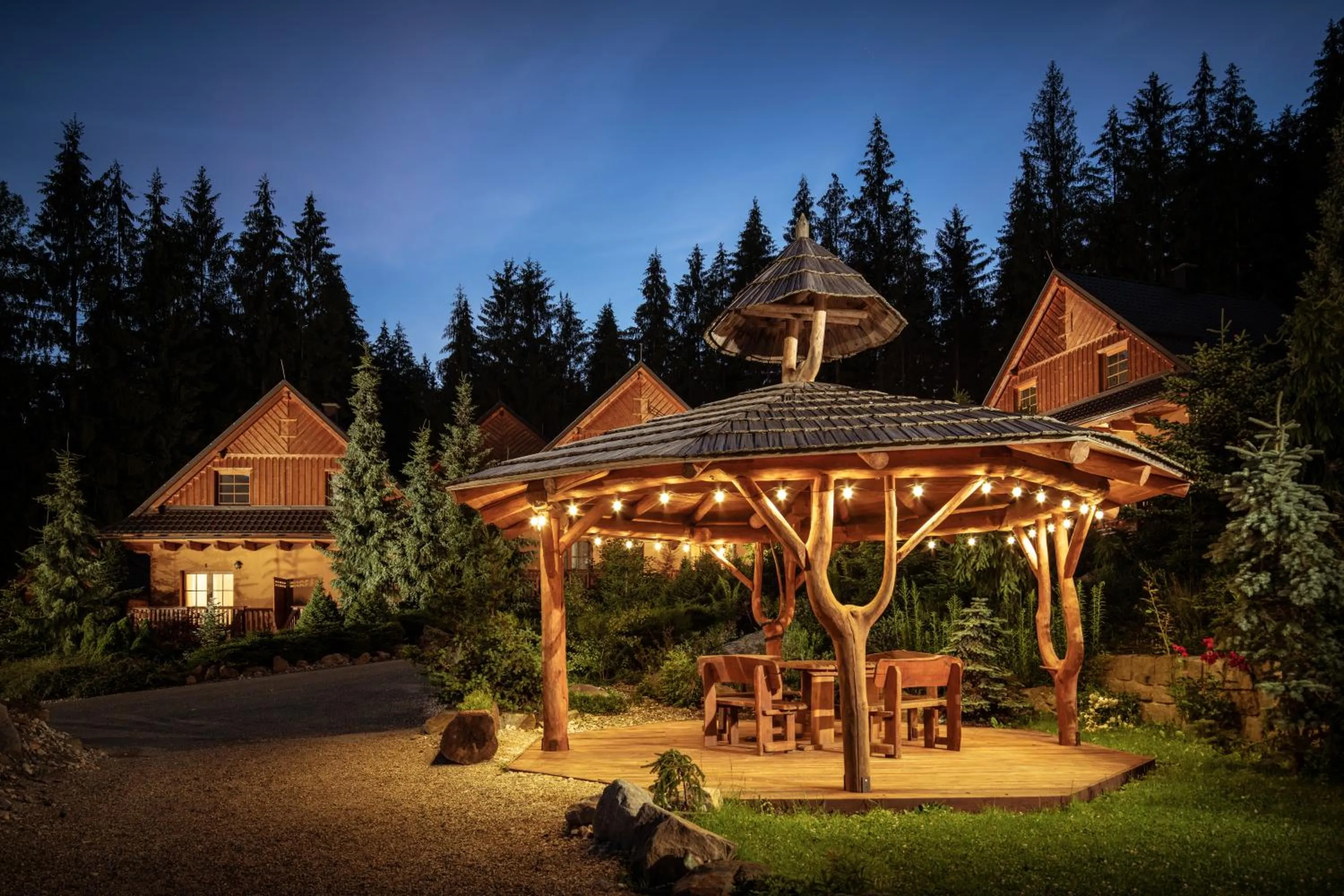 Garden in Wellness Hotel Ondrášův dvůr