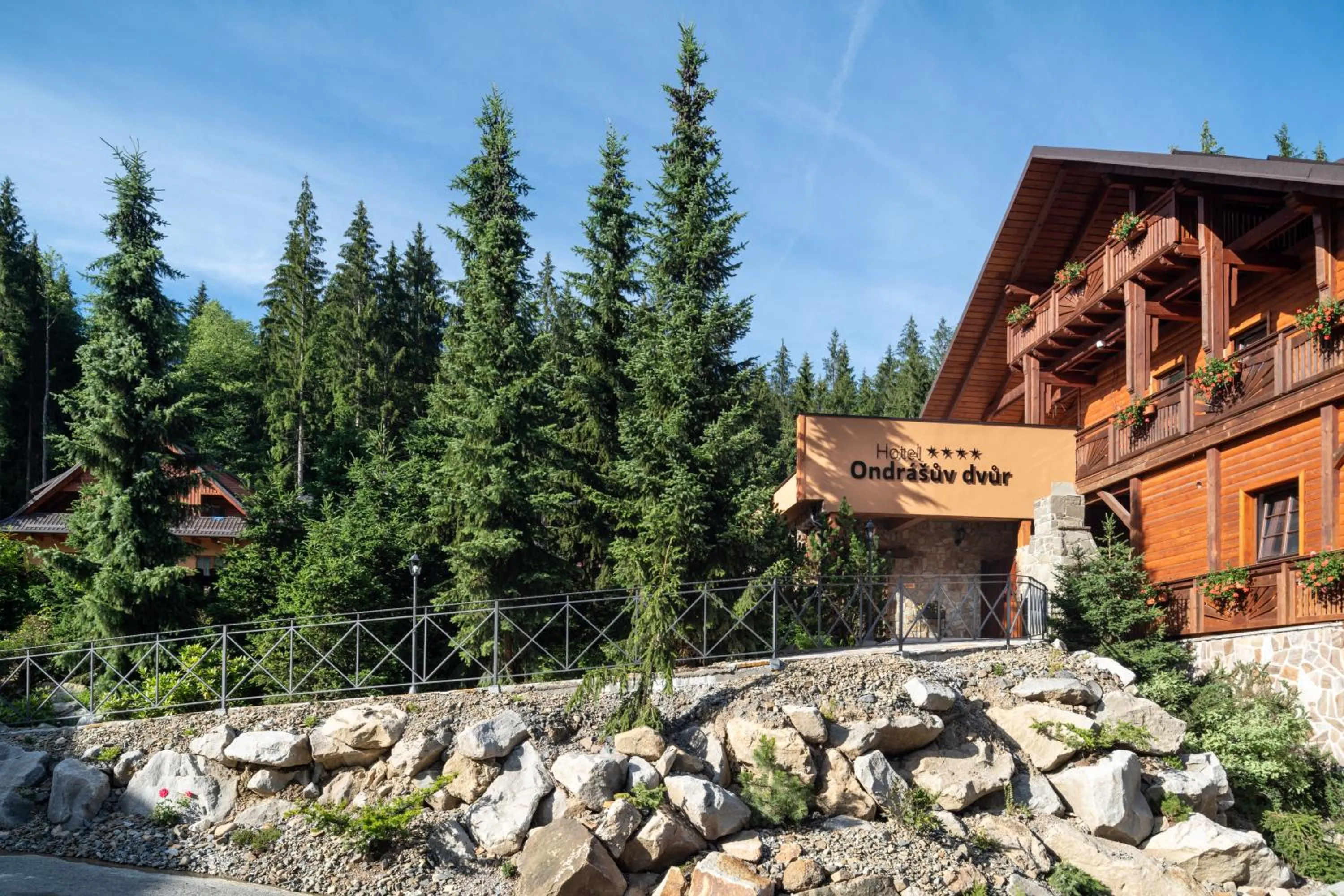 Facade/entrance in Wellness Hotel Ondrášův dvůr