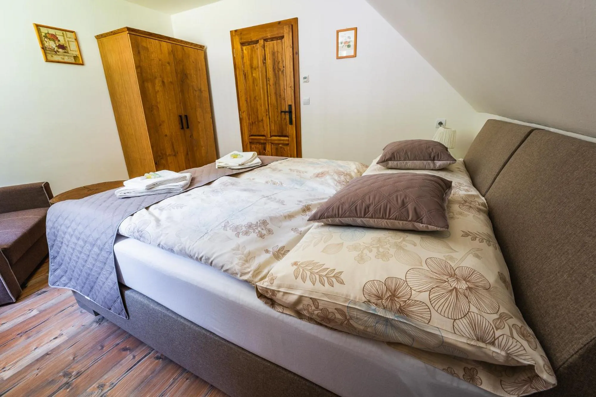 Bed in Wellness Hotel Ondrášův dvůr