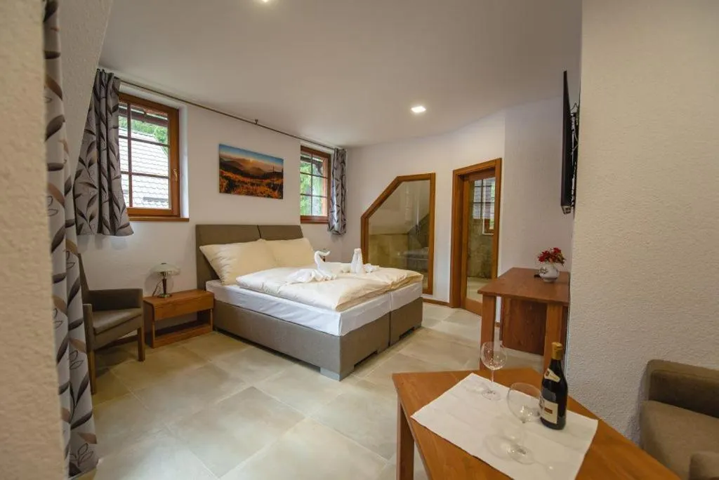 Sauna, Bed in Wellness Hotel Ondrášův dvůr