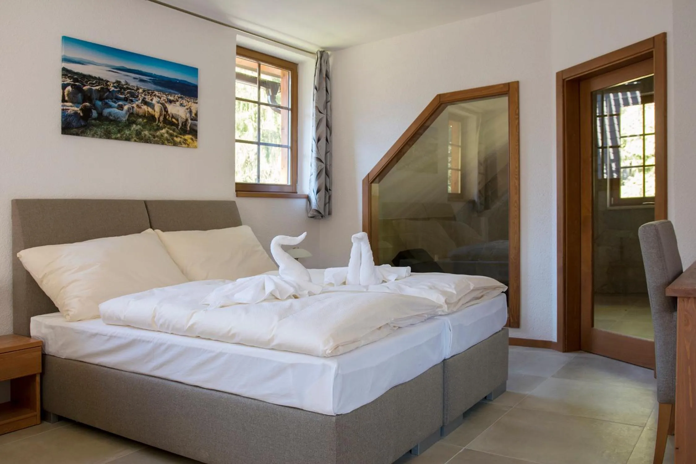 Bed in Wellness Hotel Ondrášův dvůr