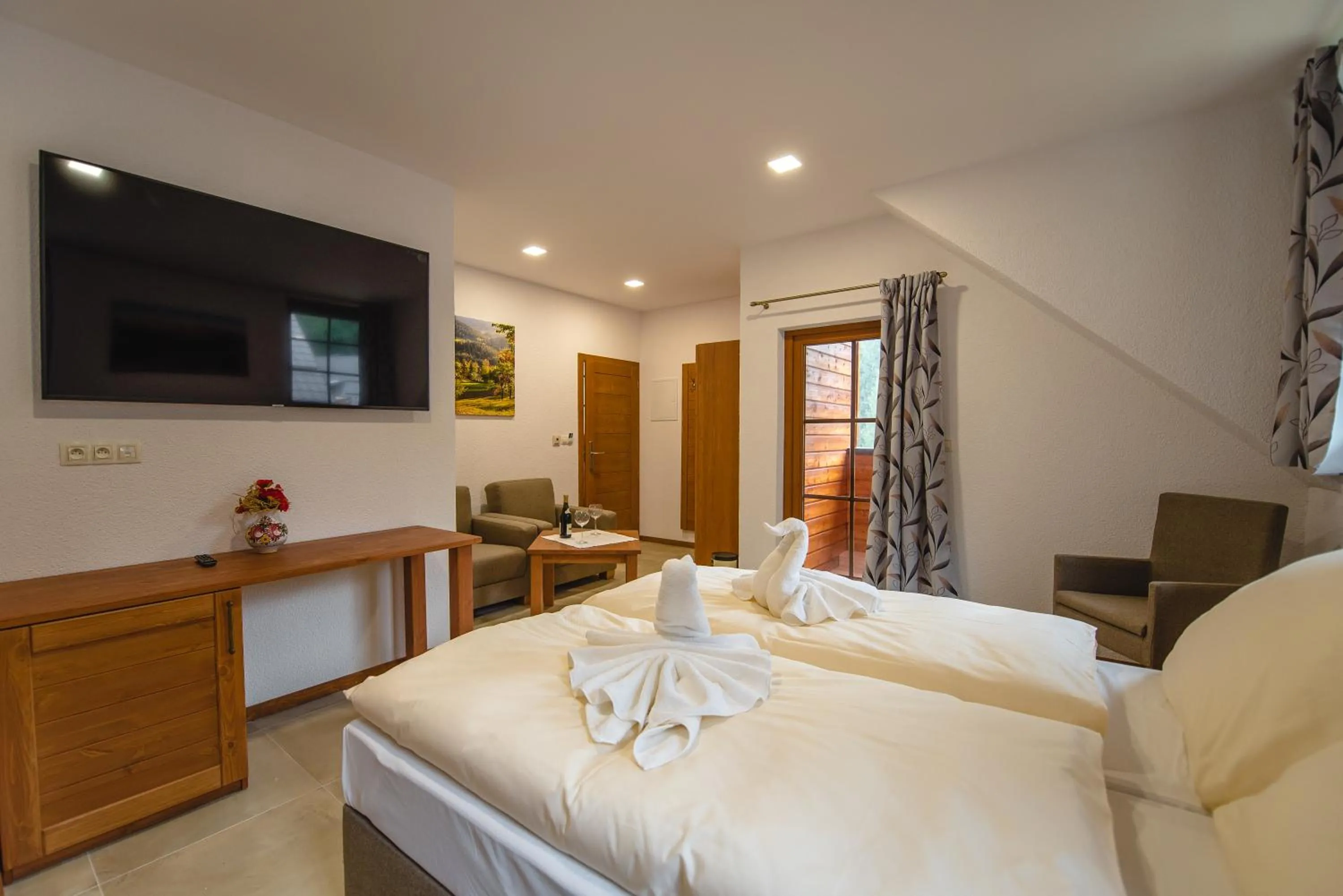 Bed in Wellness Hotel Ondrášův dvůr