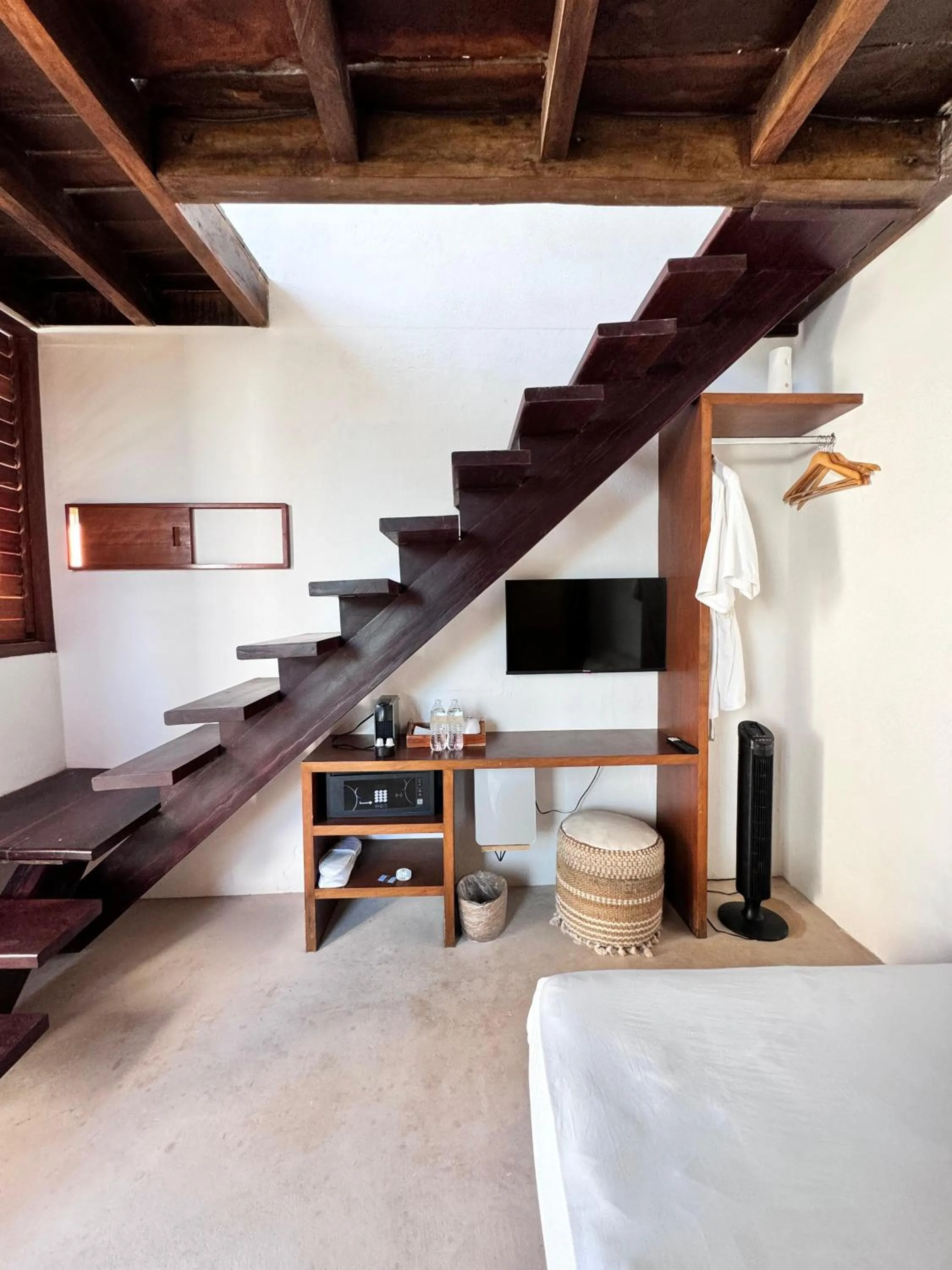 Bed in Punta Blanca Beach House