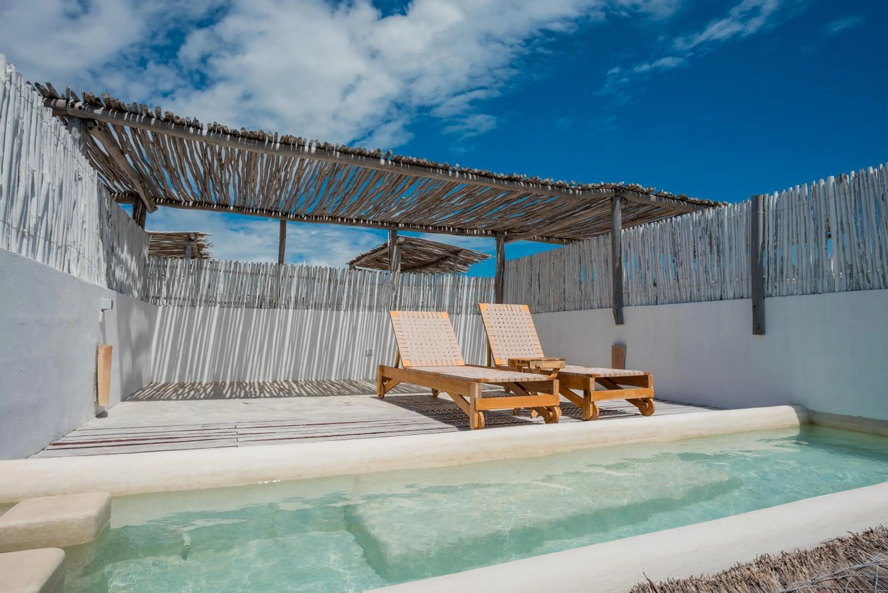 Swimming pool in Punta Blanca Beach House