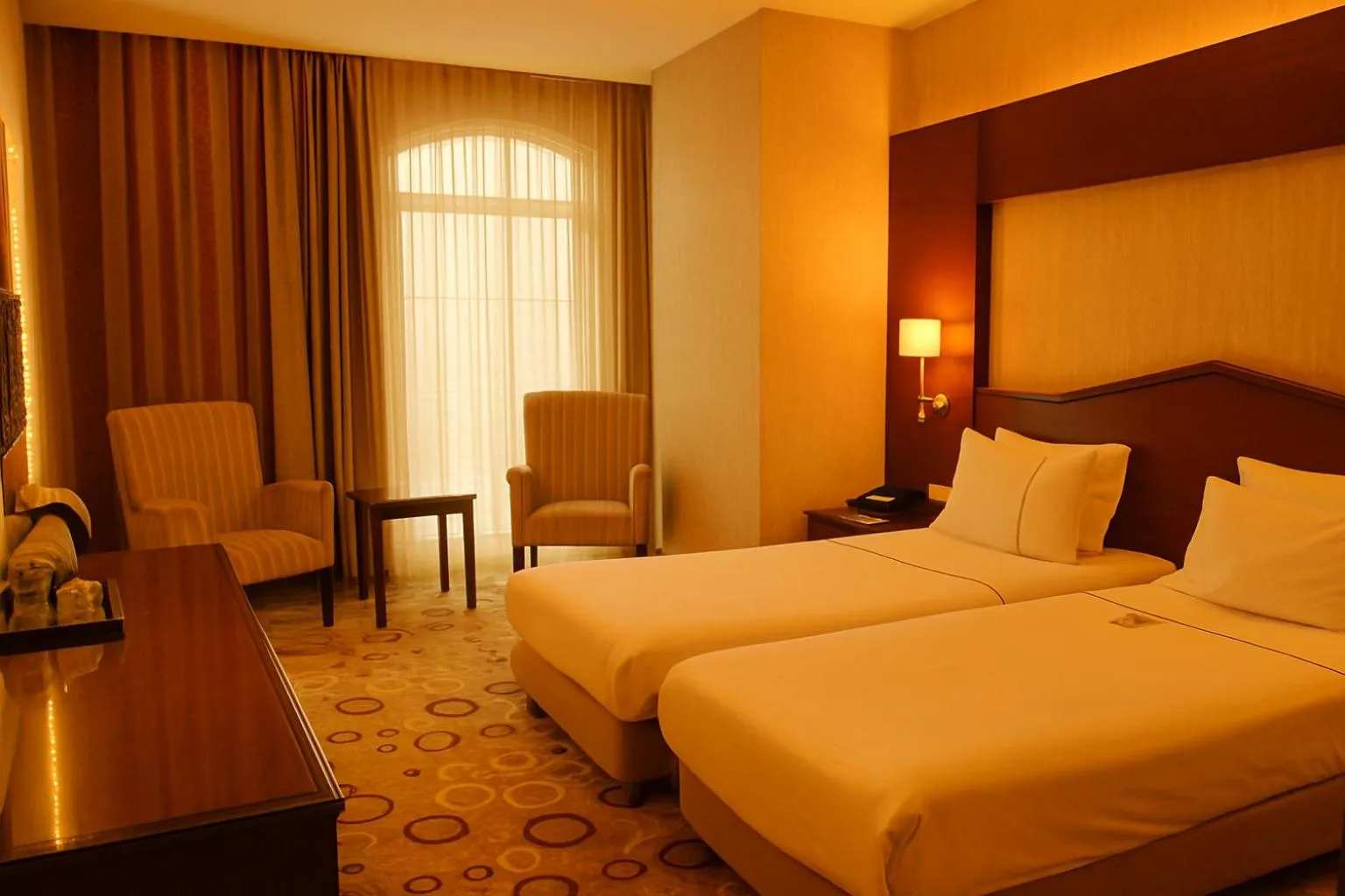 Bed in Taksim Gonen Hotel