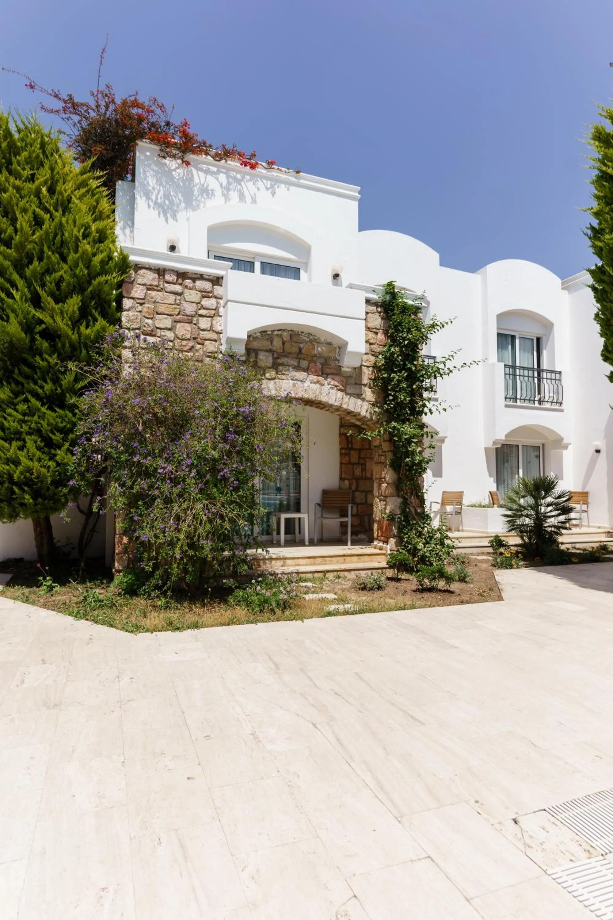 Patio in Costa Sariyaz Hotel Bodrum