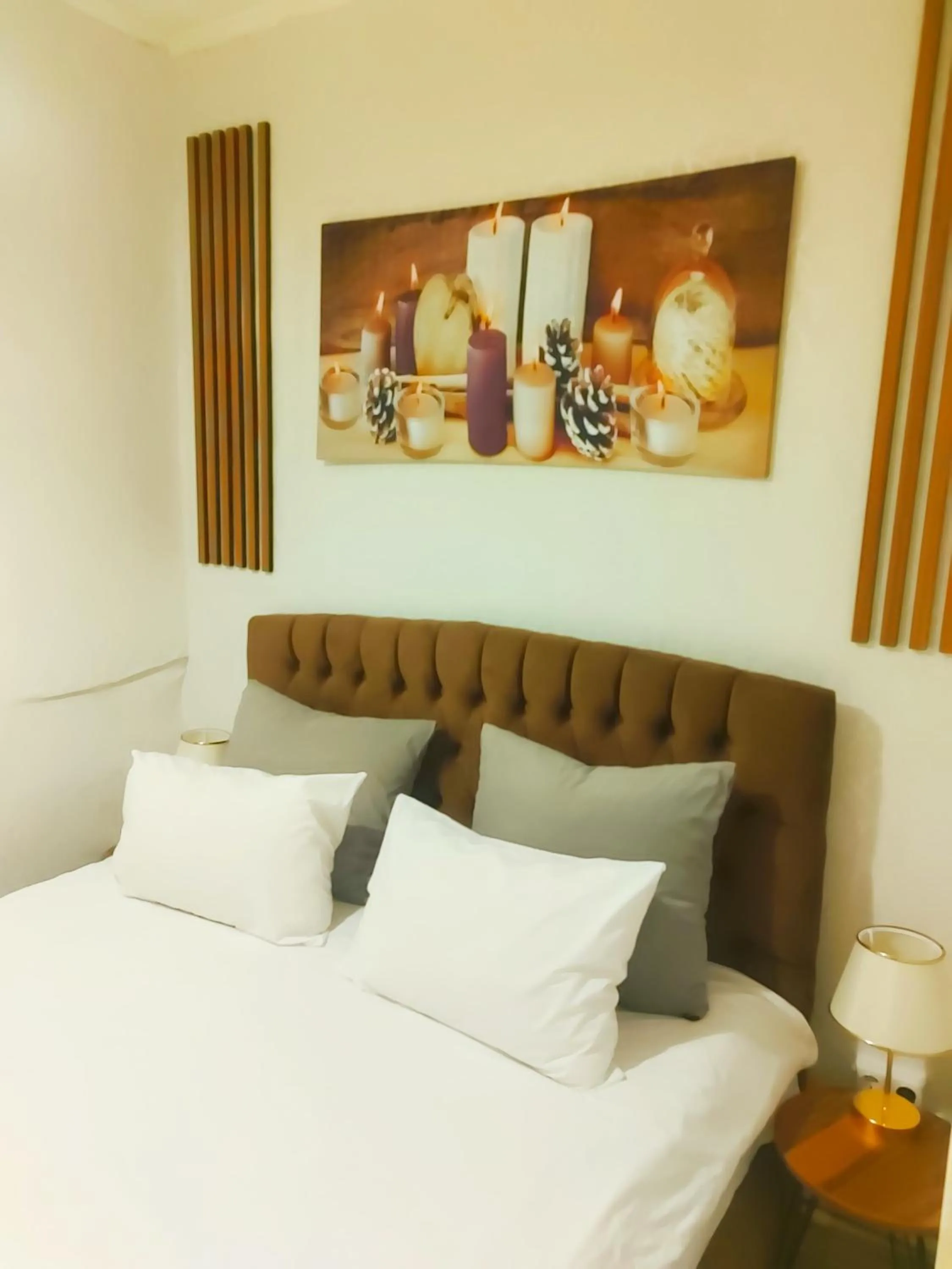 Bed in Hotel Antique