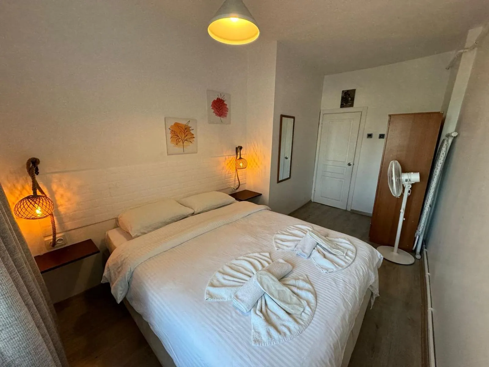 Bed in Hotel Antique