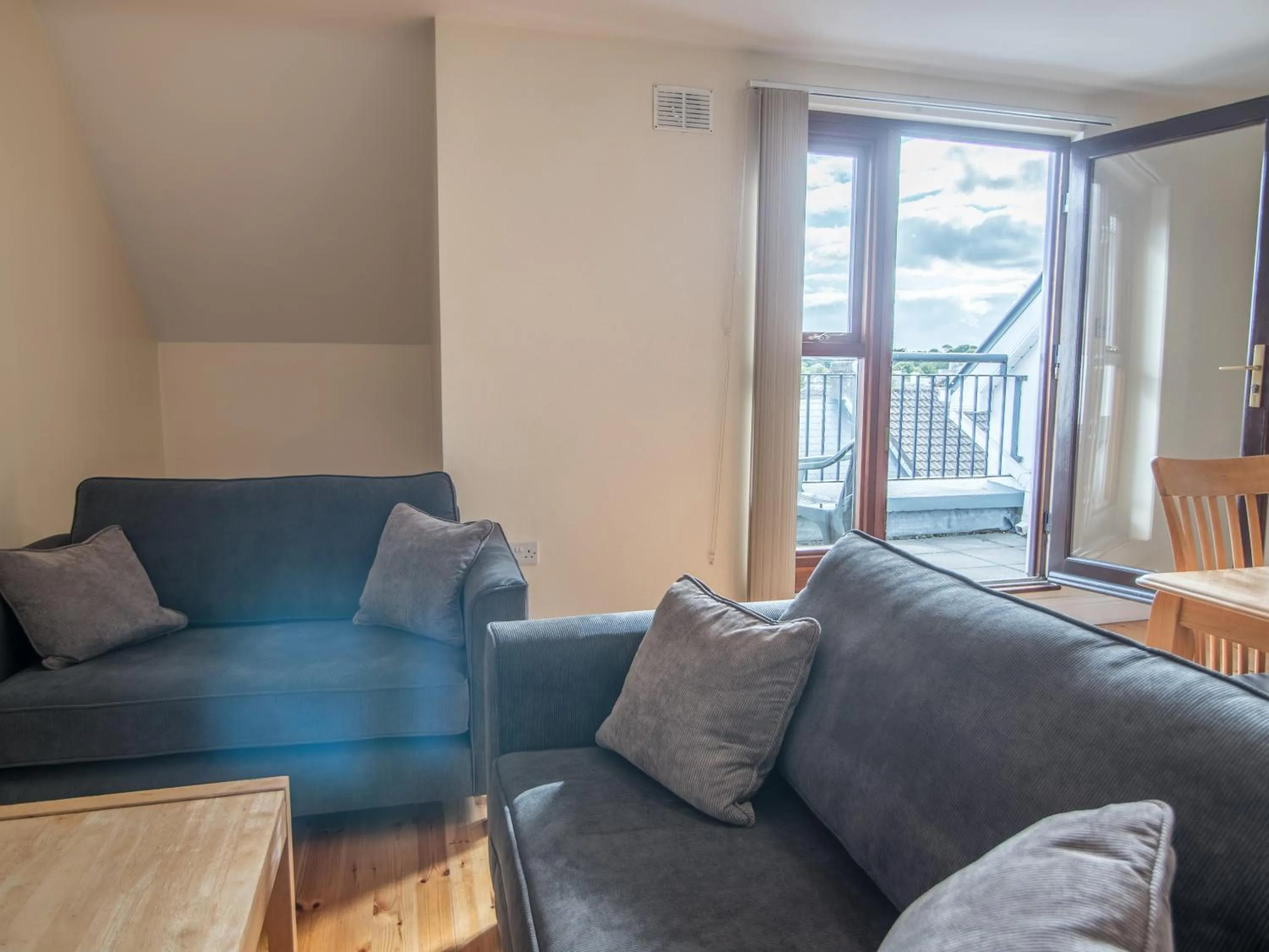 Living room in Donegan Court Aparthotel