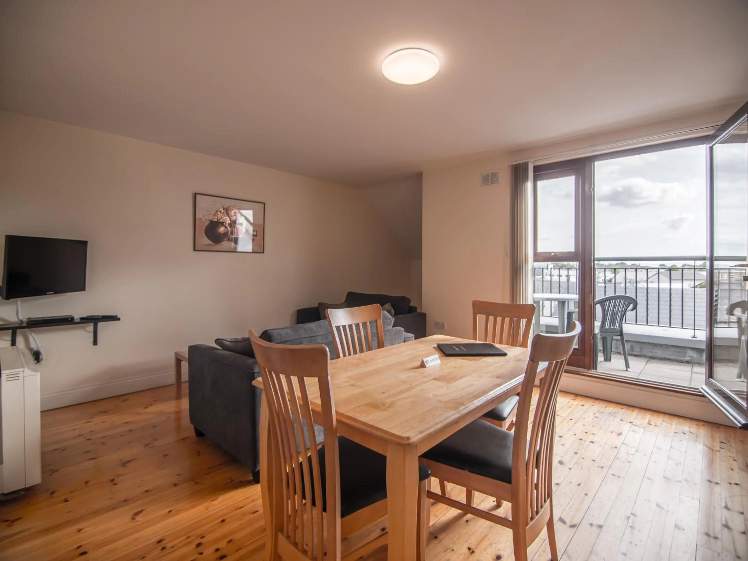 Living room in Donegan Court Aparthotel