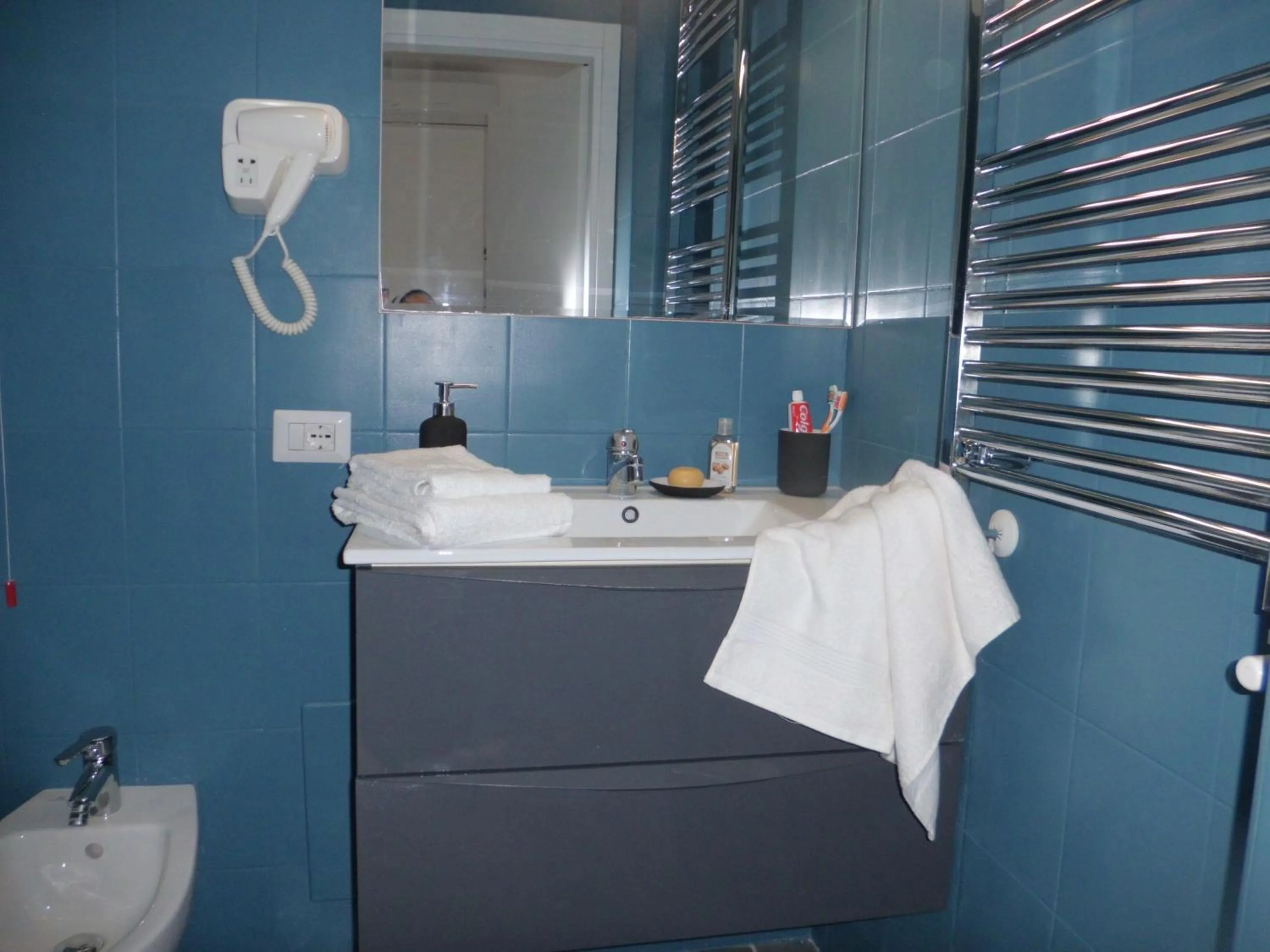 Toilet in Oasi Madre della Pace