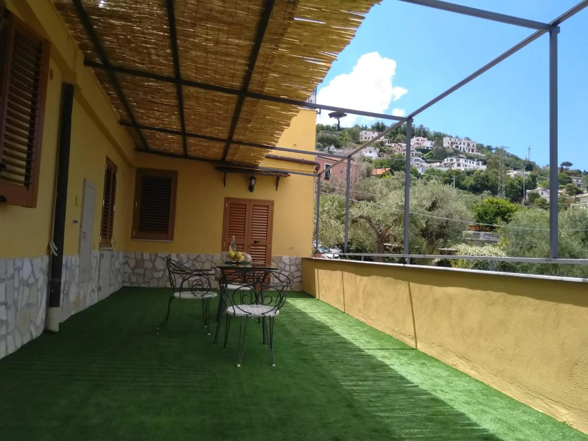 Balcony/Terrace in Oasi Madre della Pace