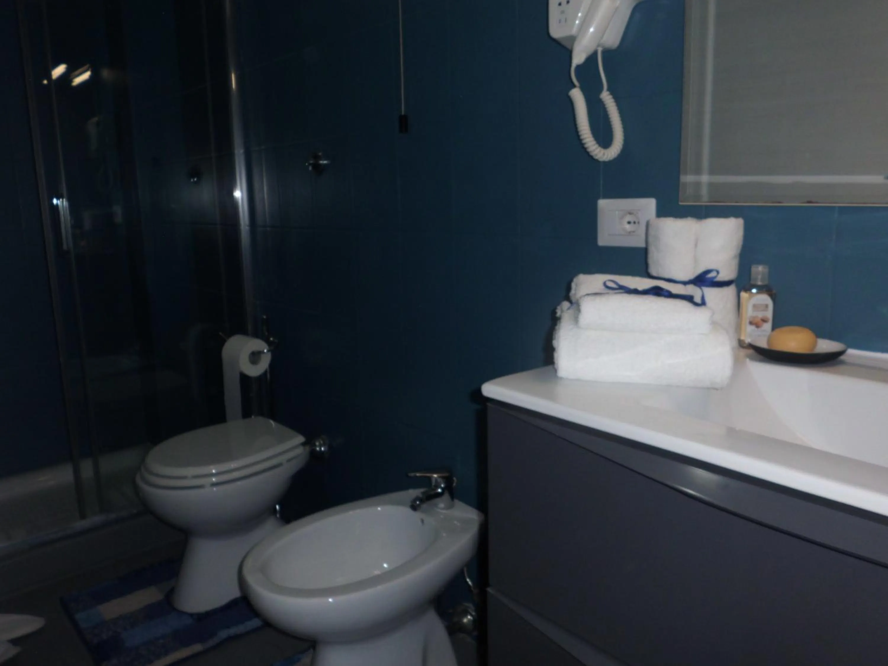 Bathroom in Oasi Madre della Pace