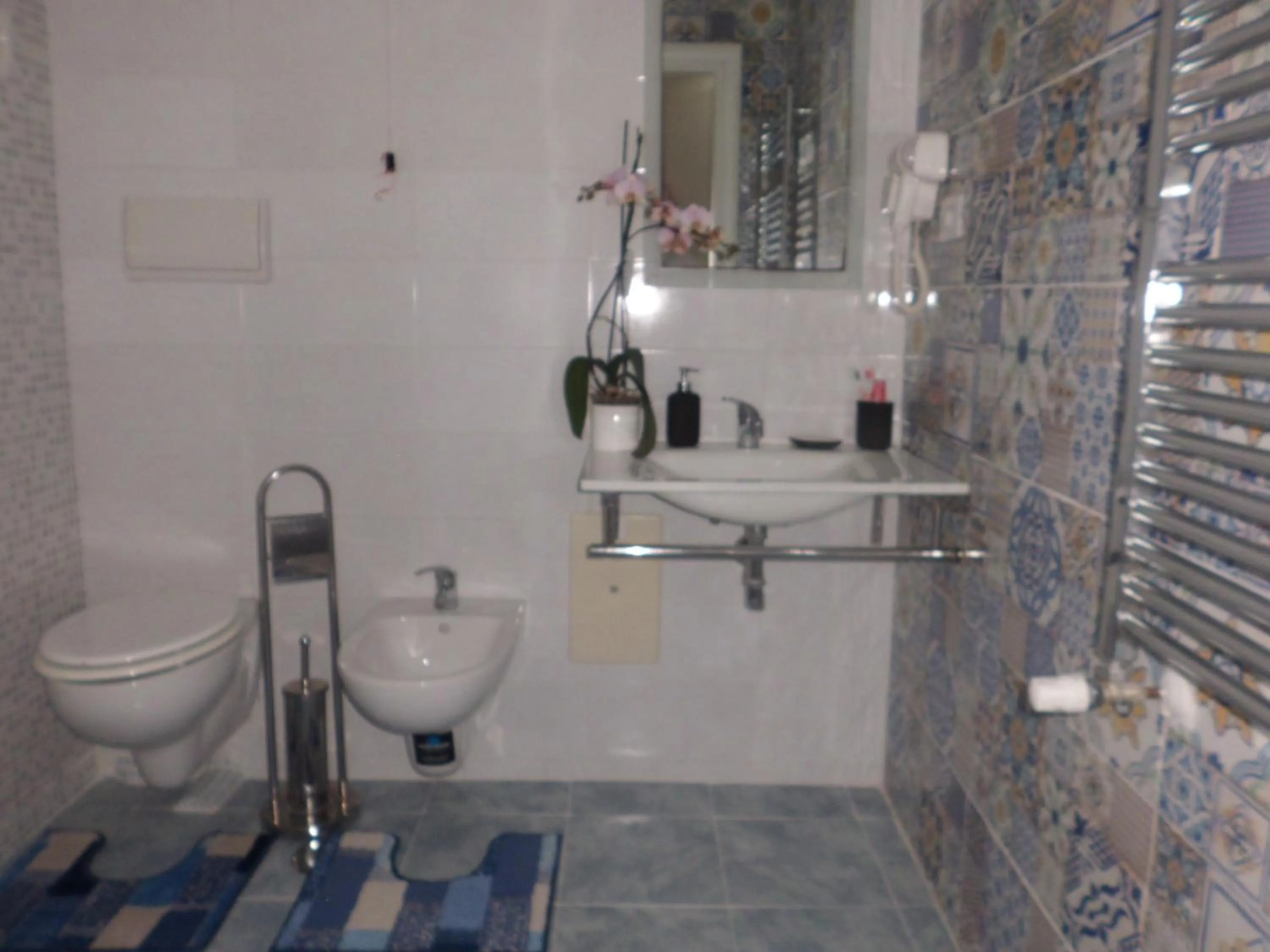 Bathroom in Oasi Madre della Pace