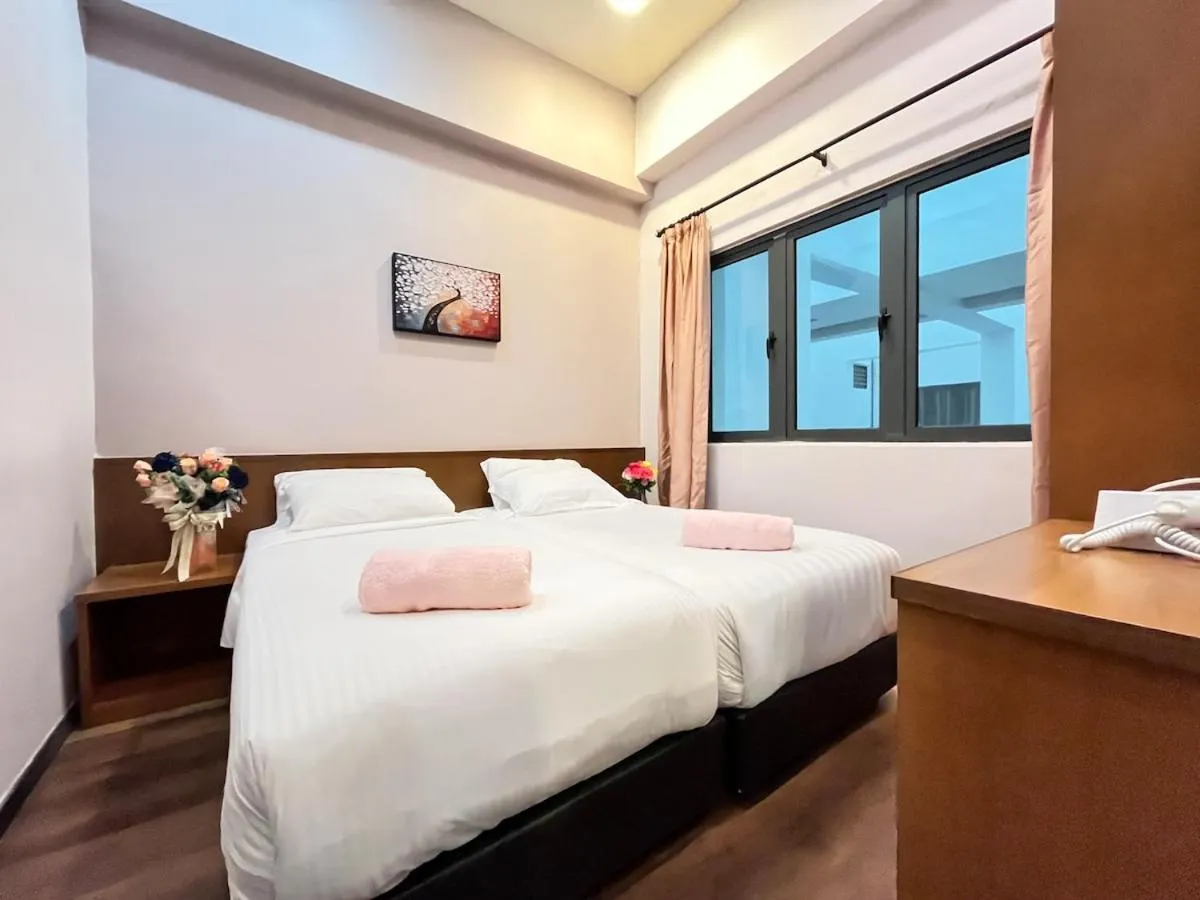 Bed in Nova Mountain n Sunrise view Hilltop Hotel Apartment in Cameron Highlands