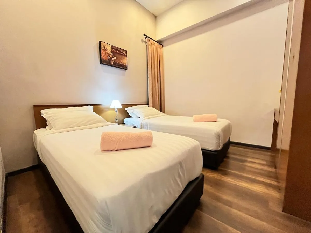 Bed in Nova Mountain n Sunrise view Hilltop Hotel Apartment in Cameron Highlands